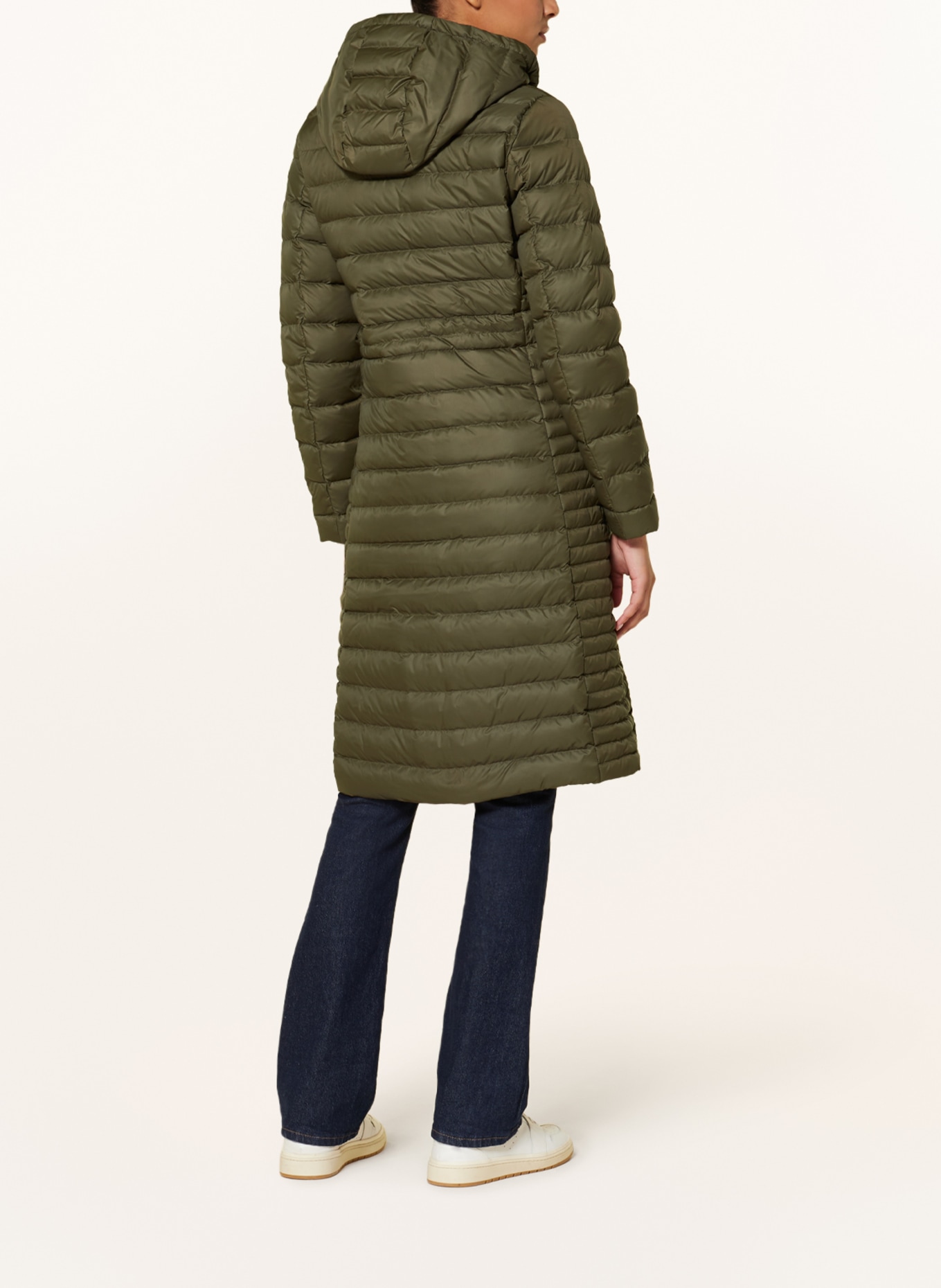 TOMMY HILFIGER Lightweight down coat with removable hood, Color: KHAKI (Image 3)