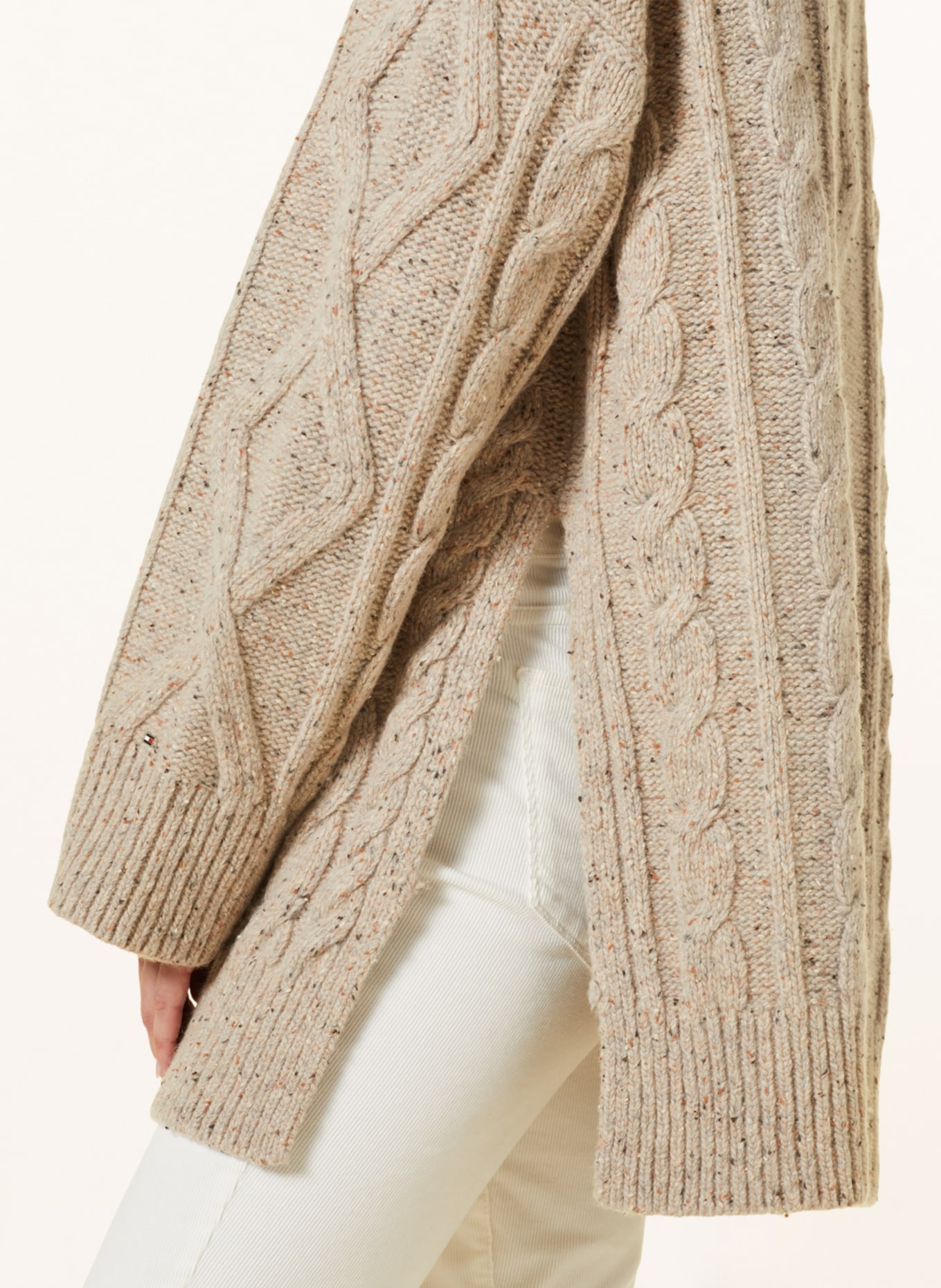TOMMY HILFIGER Half-zip sweater, Color: TAUPE (Image 4)