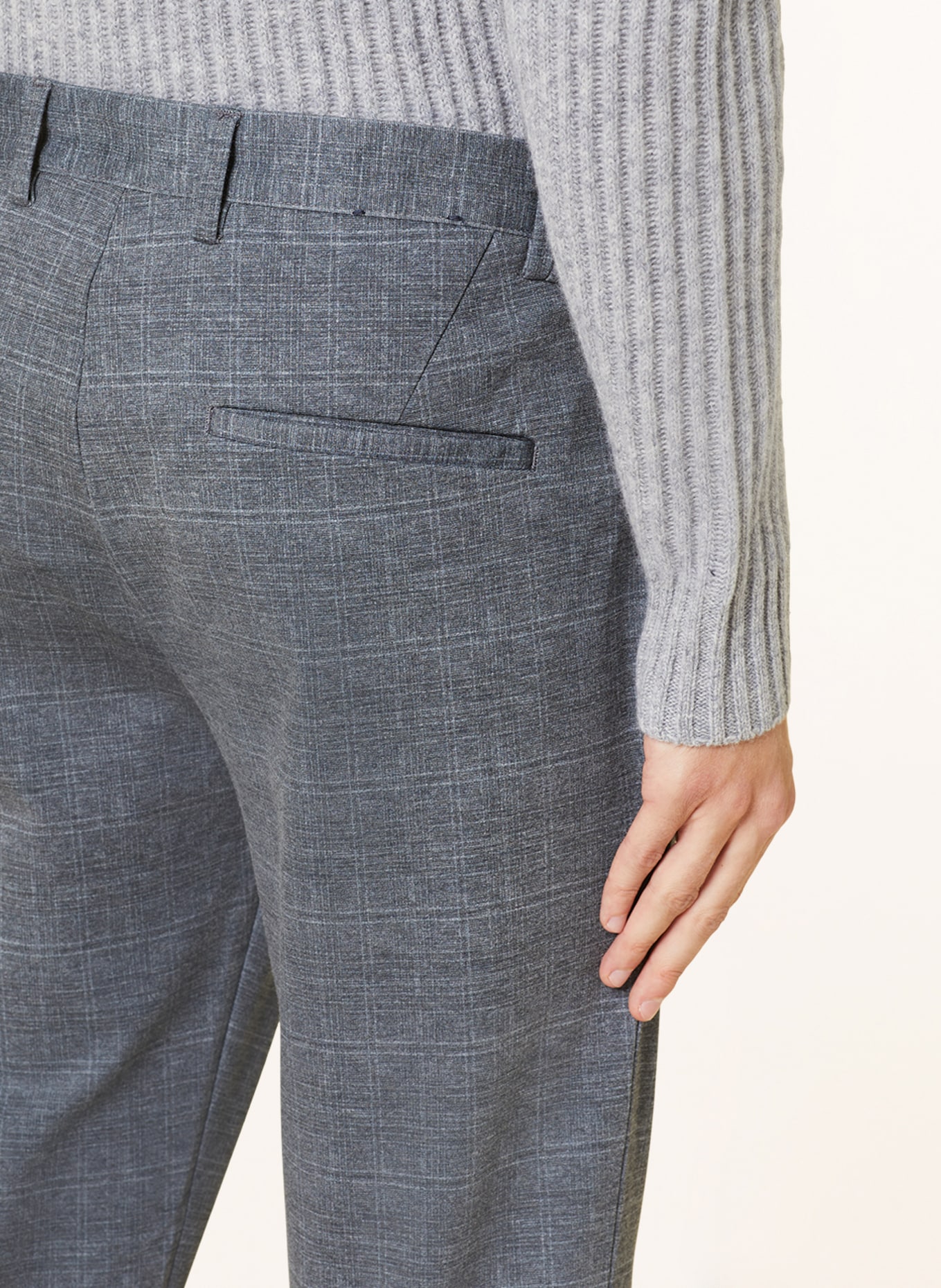 STROKESMAN'S Trousers comfort fit, Color: GRAY (Image 6)