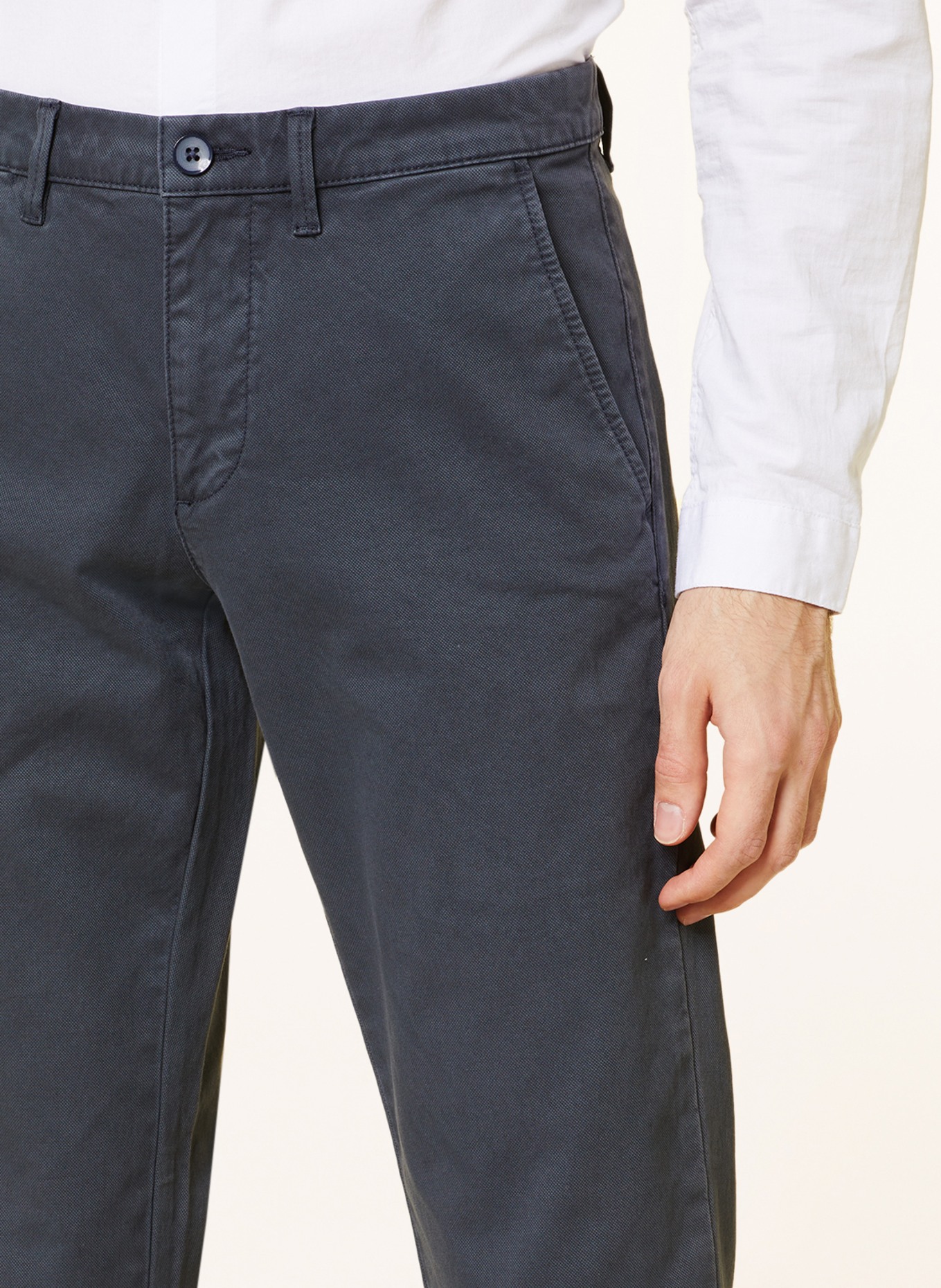 STROKESMAN'S Chinos slim fit: DARK BLUE