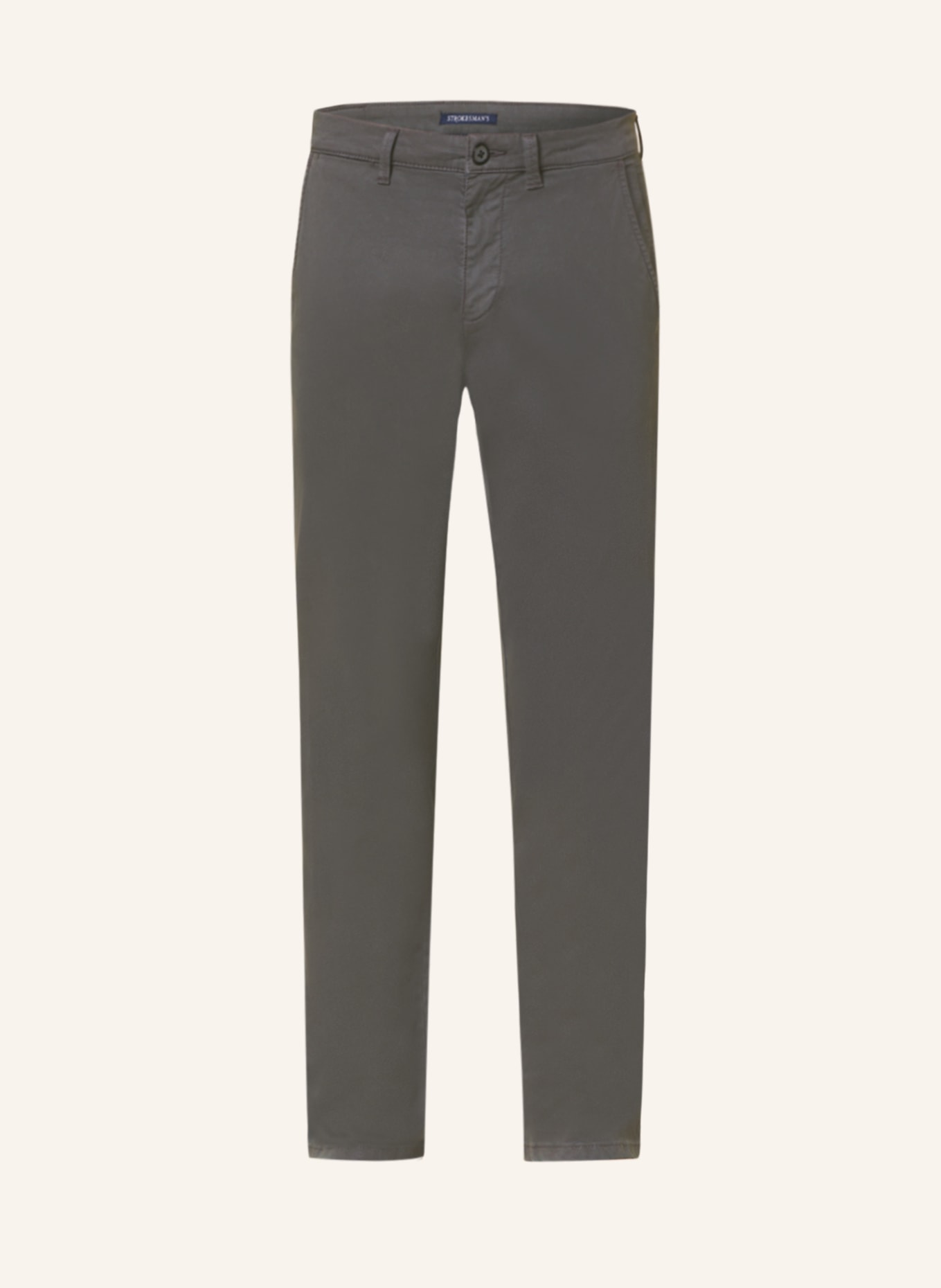 STROKESMAN'S Chino Slim Fit, Farbe: GRAU (Bild 1)