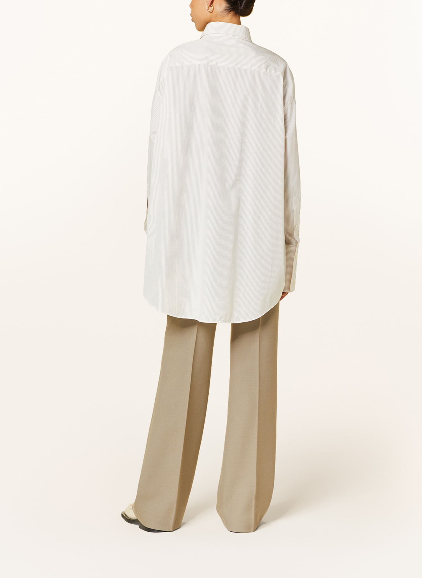 AMI PARIS Koszula oversize, Kolor: KREMOWY (Obrazek 3)