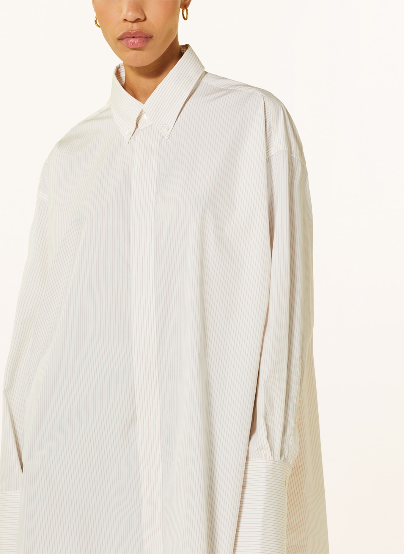 AMI PARIS Koszula oversize, Kolor: KREMOWY (Obrazek 4)