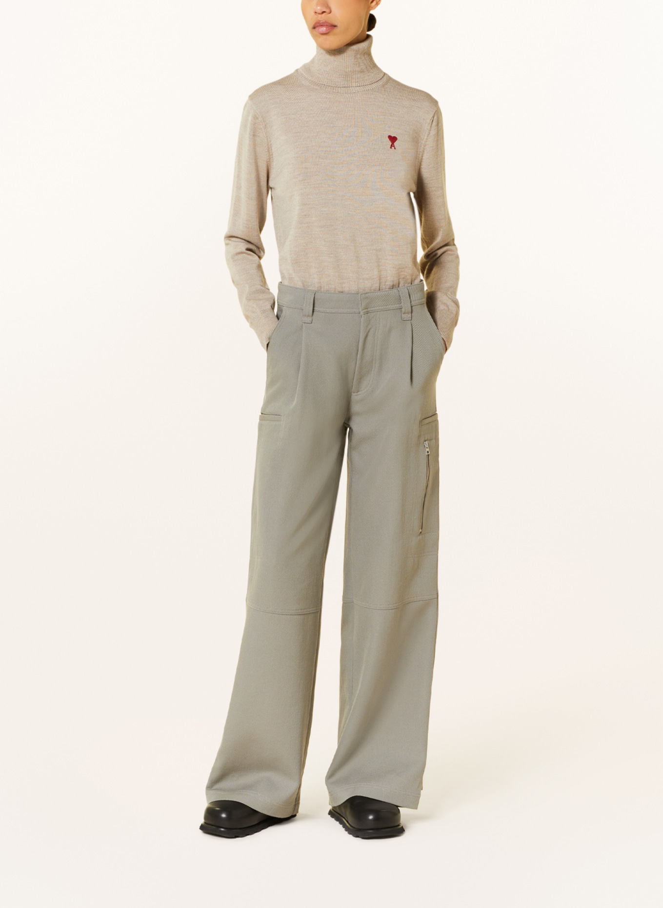 AMI PARIS Cargo pants, Color: TAUPE (Image 2)