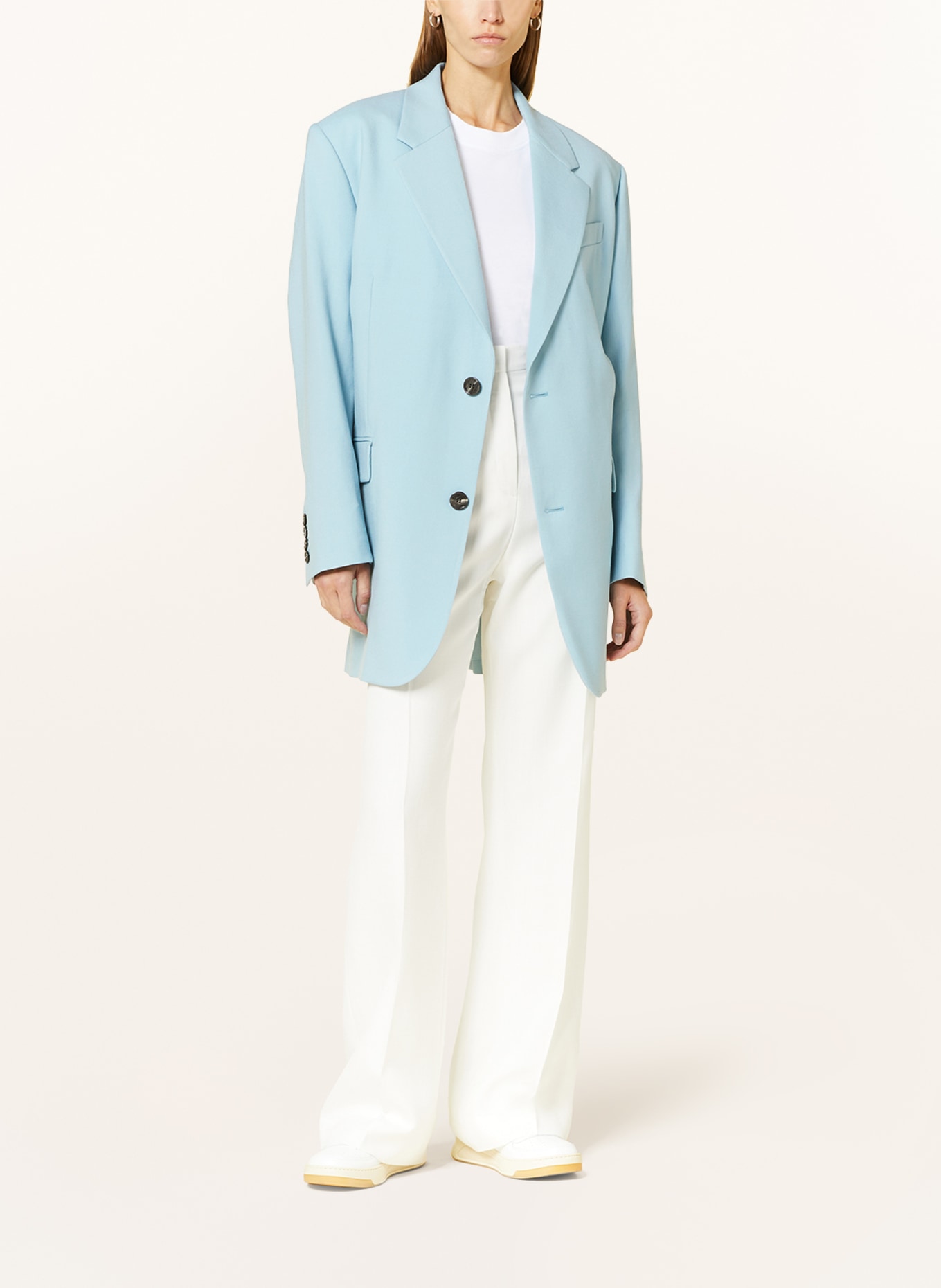 AMI PARIS Longblazer: HELLBLAU