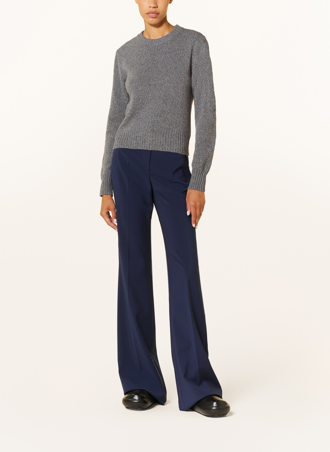 AMI PARIS Cashmere-Pullover, Farbe: GRAU (Bild 2)