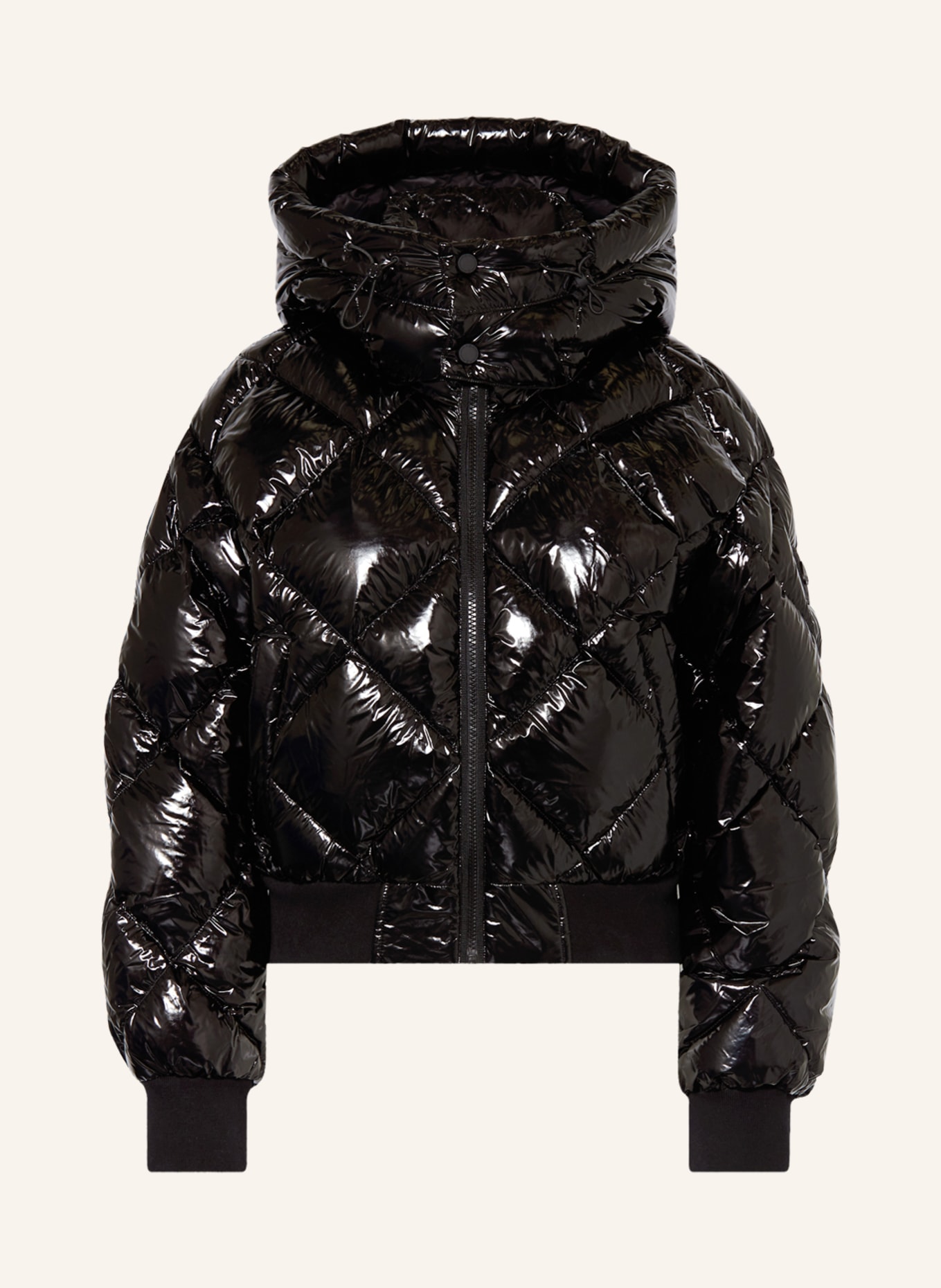 MOOSE KNUCKLES Down jacket BANKHEAD with removable hood, Color: BLACK (Image 1)
