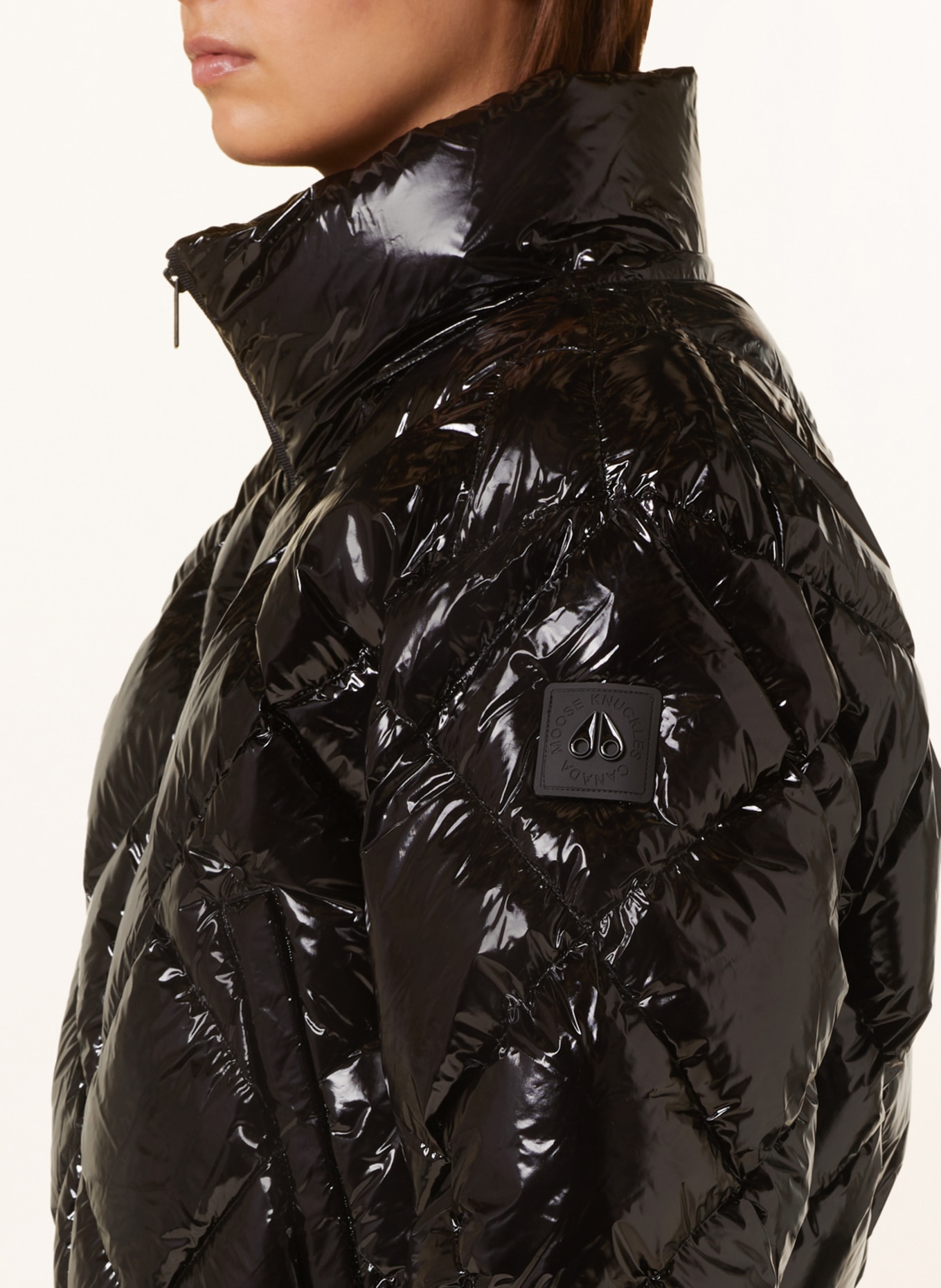 MOOSE KNUCKLES Down jacket BANKHEAD with removable hood, Color: BLACK (Image 5)