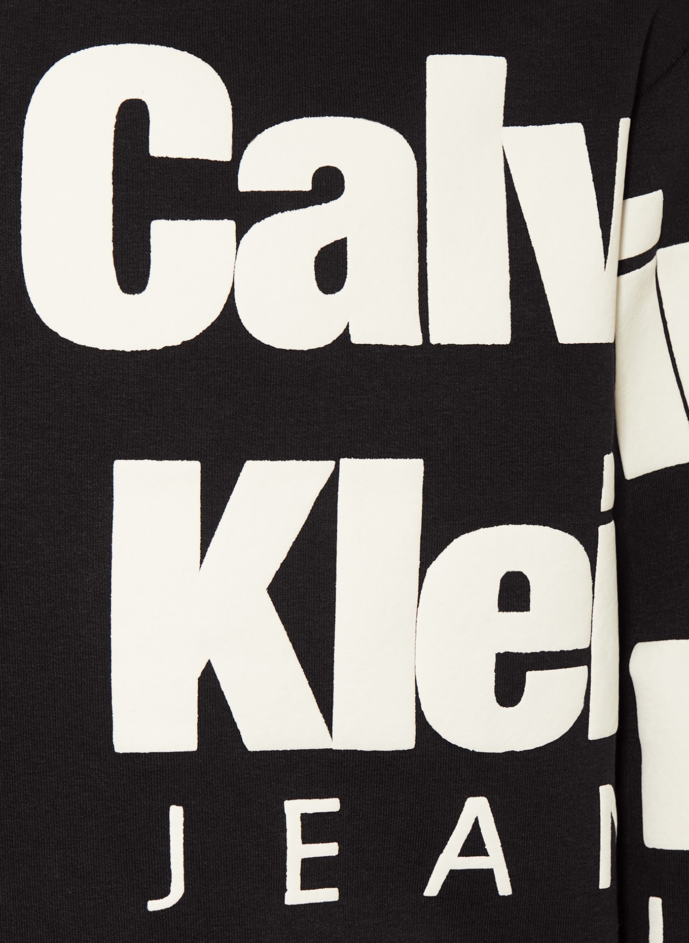 Calvin Klein Bluza z kapturem, Kolor: CZARNY/ KREMOWY (Obrazek 3)