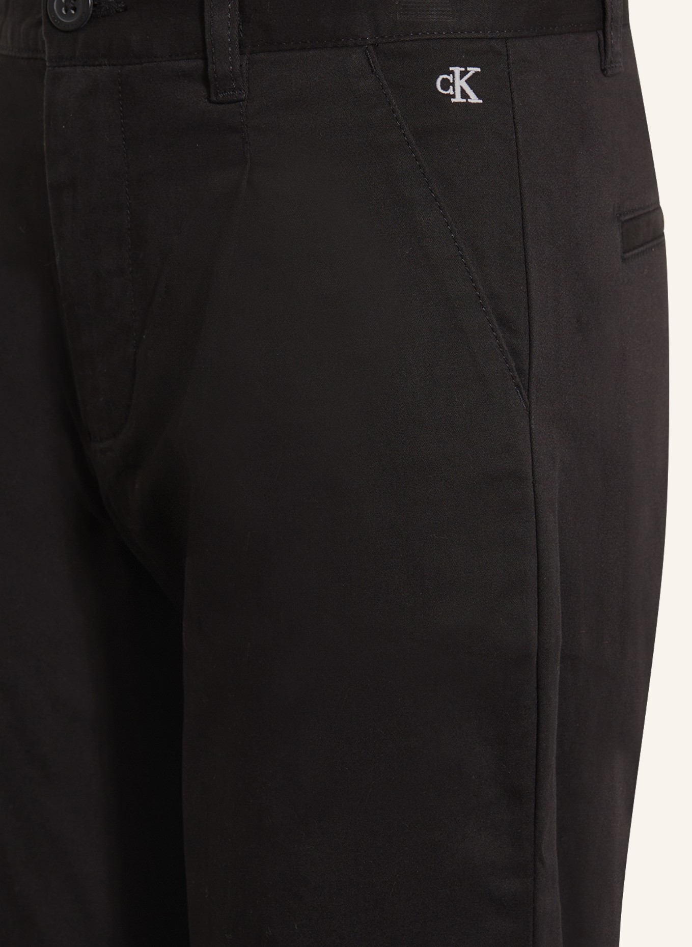 Calvin Klein Kalhoty, Barva: ČERNÁ (Obrázek 3)