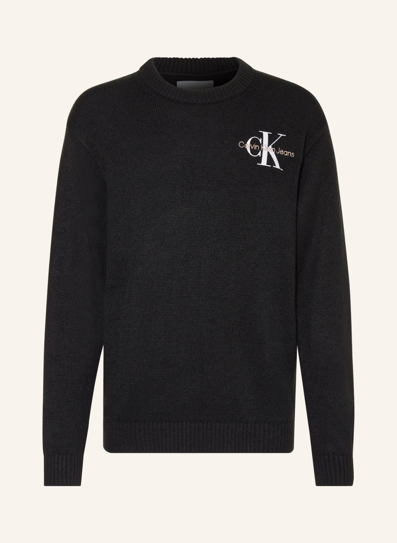 Calvin Klein Sweter, Kolor: CZARNY (Obrazek 1)