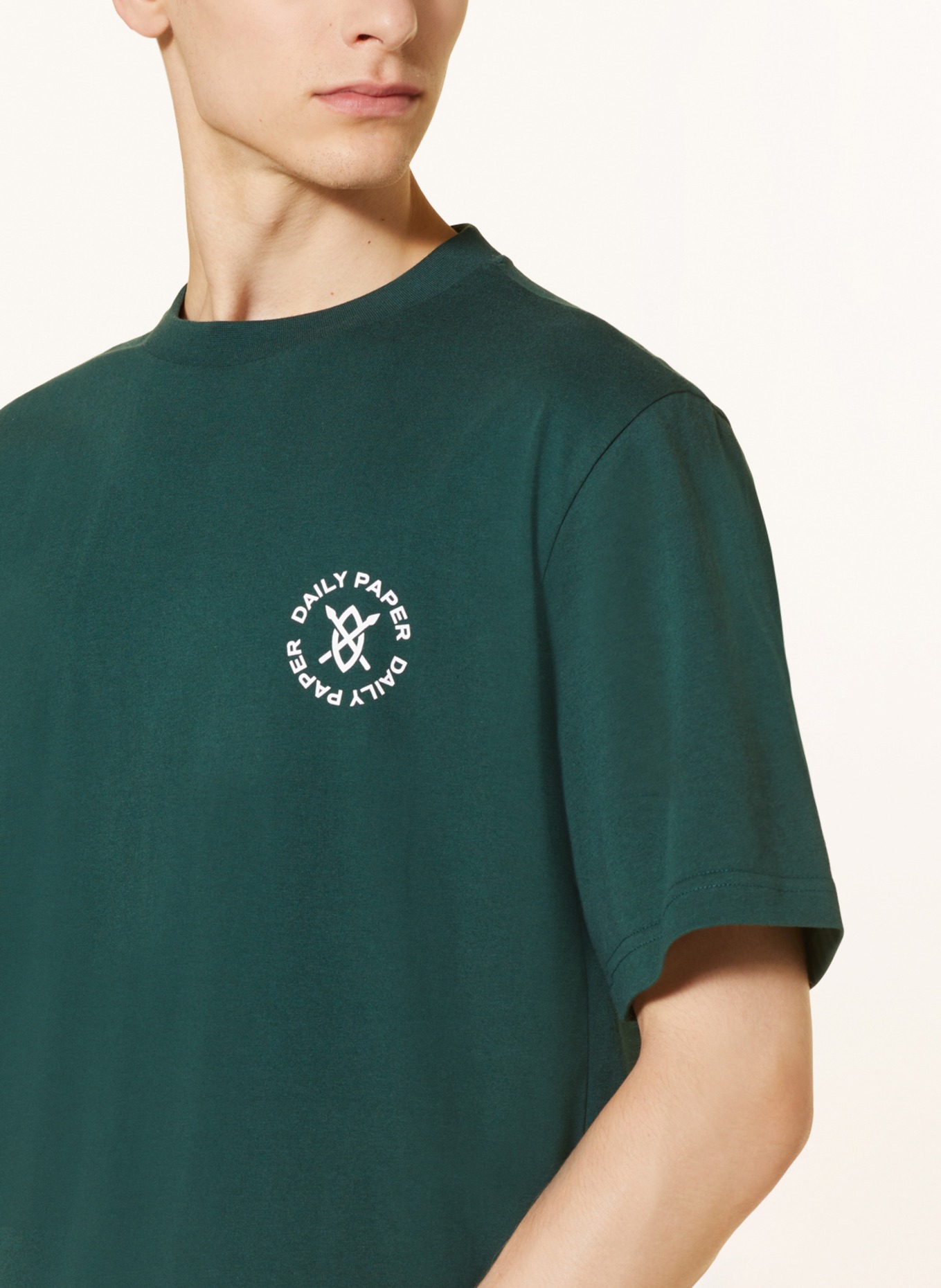 DAILY PAPER T-shirt, Color: GREEN (Image 4)