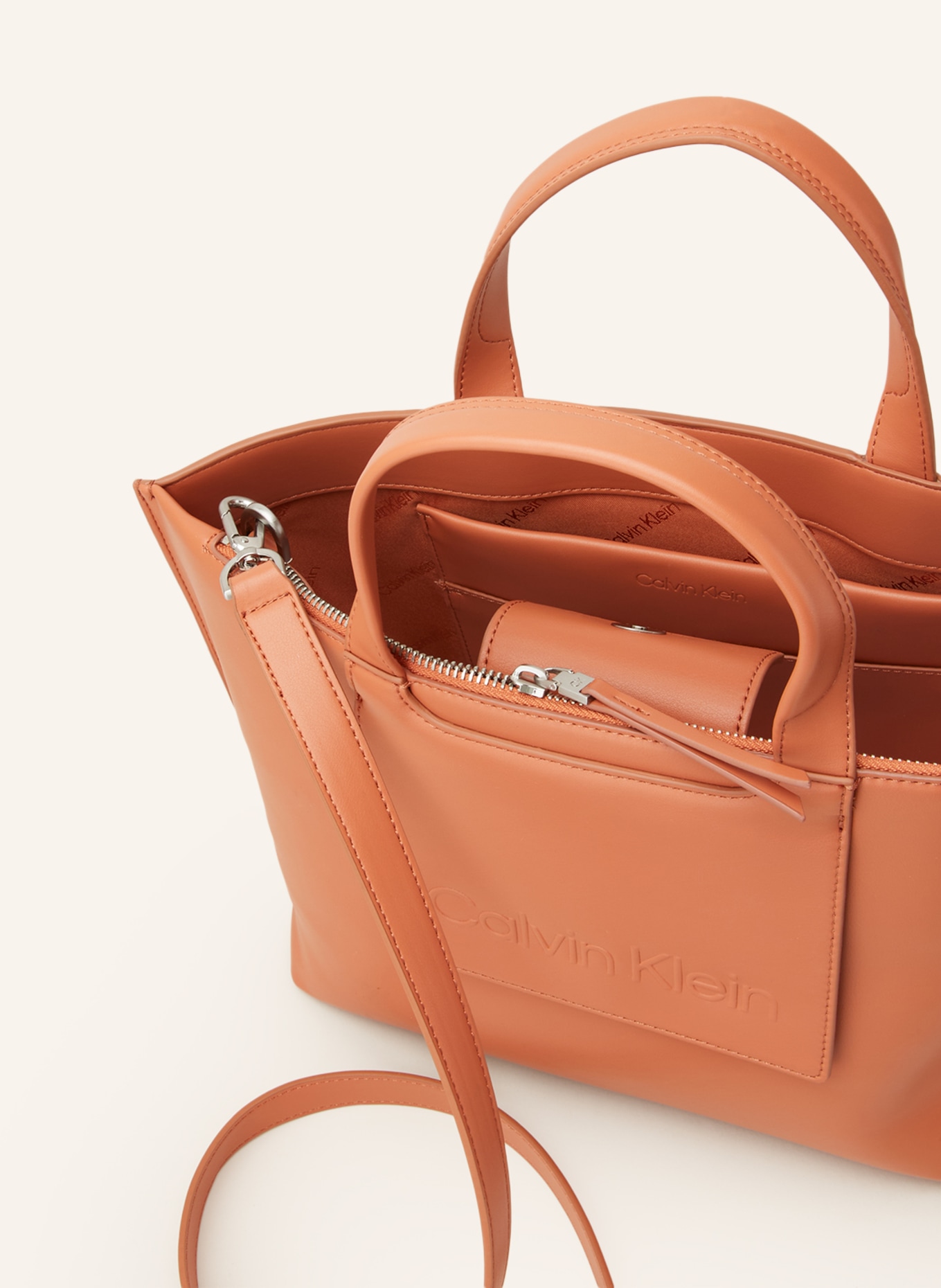 Calvin Klein Shopper, Farbe: LACHS (Bild 3)