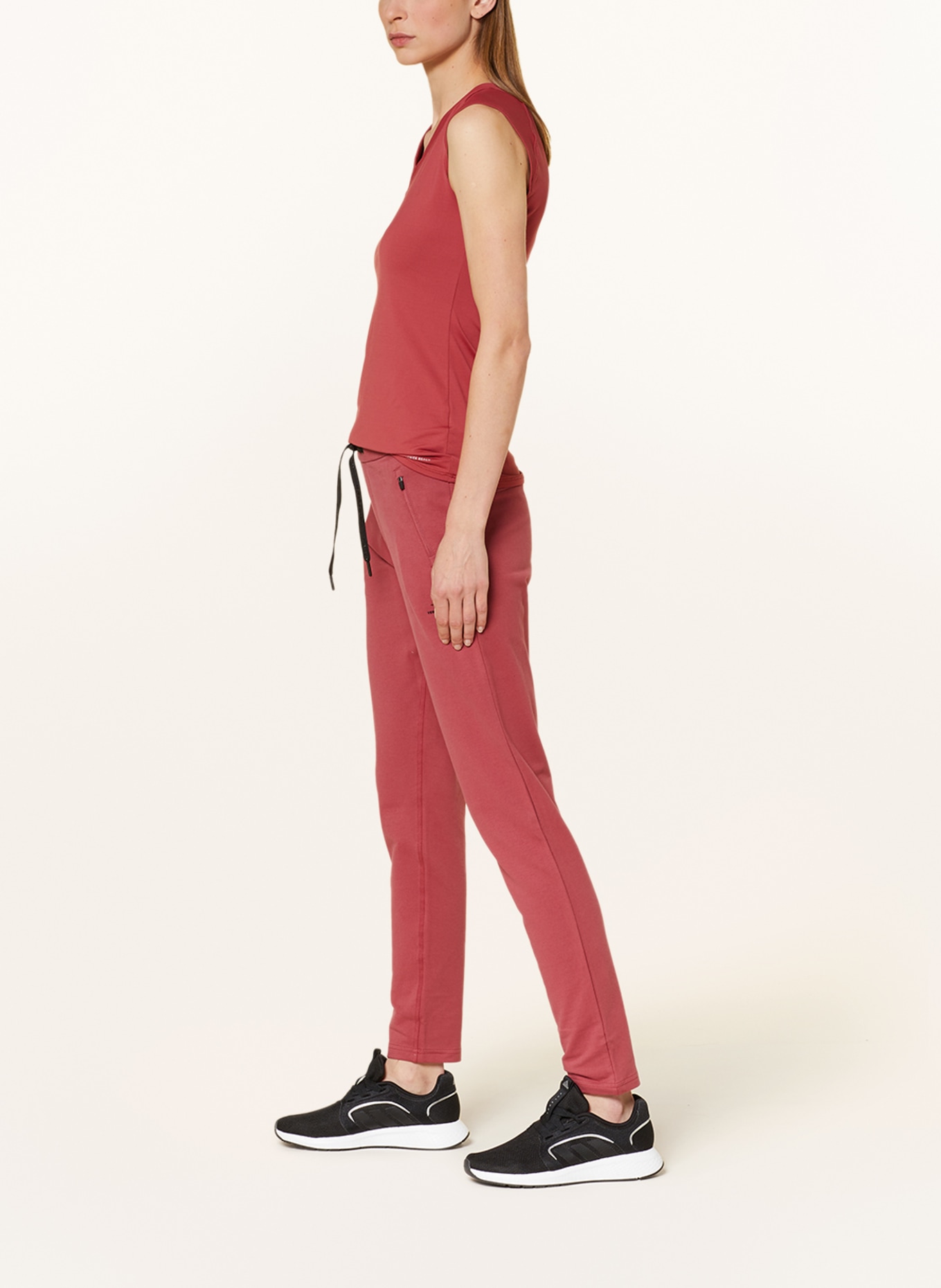 VENICE BEACH Sweatpants SHELLY, Color: LIGHT RED (Image 4)