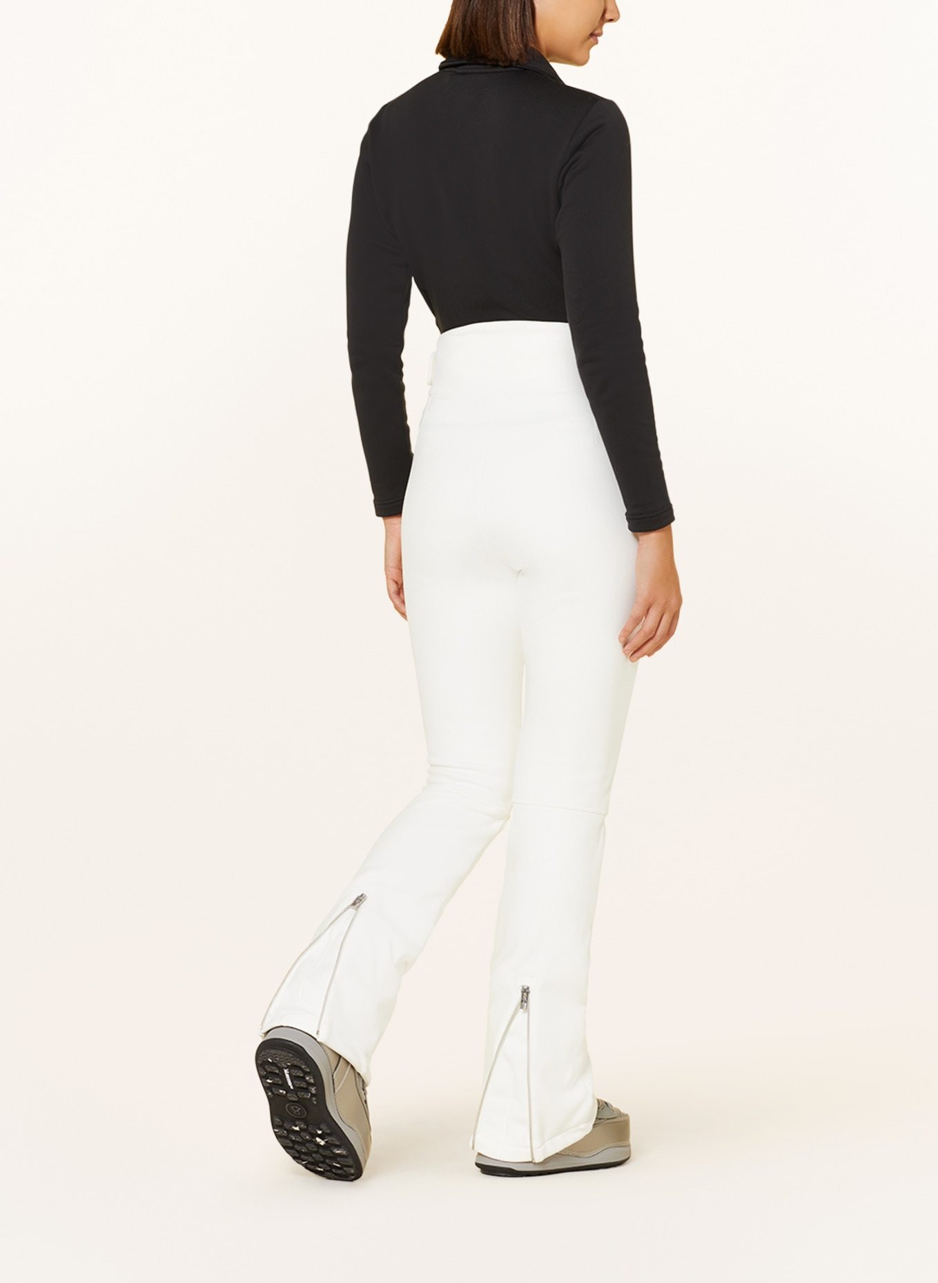 fusalp Softshell ski pants ELANCIA II, Color: WHITE (Image 3)