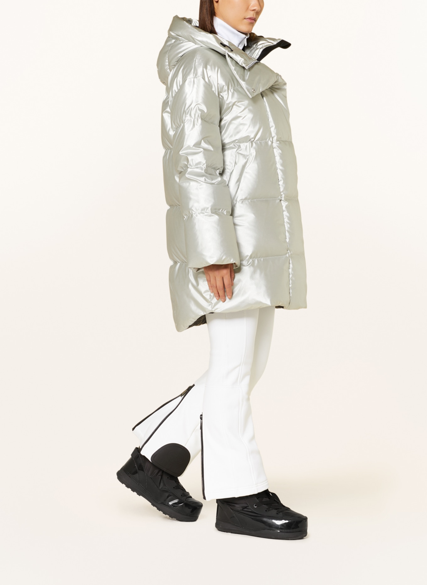 GOLDBERGH Down jacket METALLIC, Color: SILVER (Image 4)