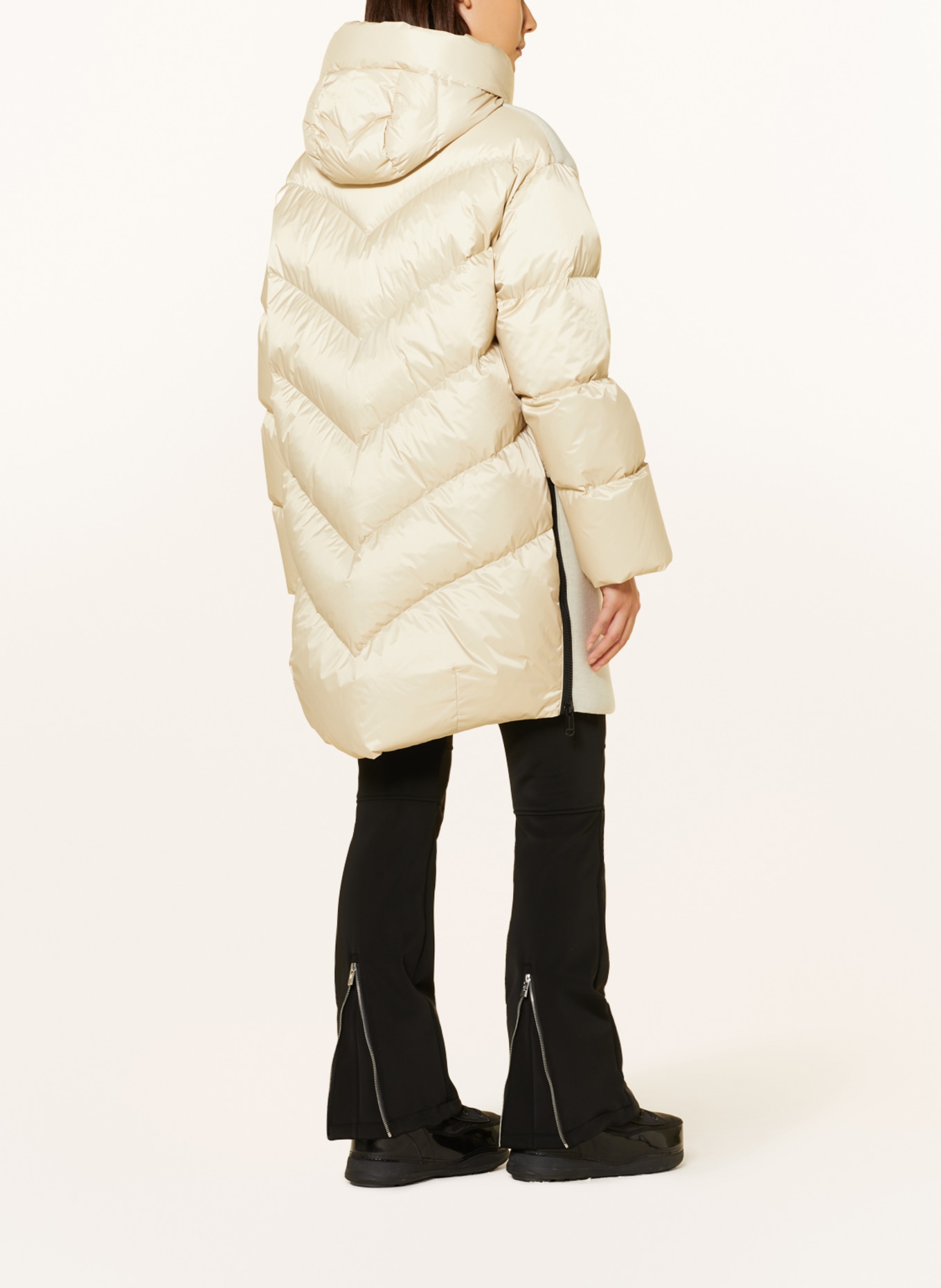 GOLDBERGH Down jacket CAIN in a material mix, Color: CREAM (Image 3)