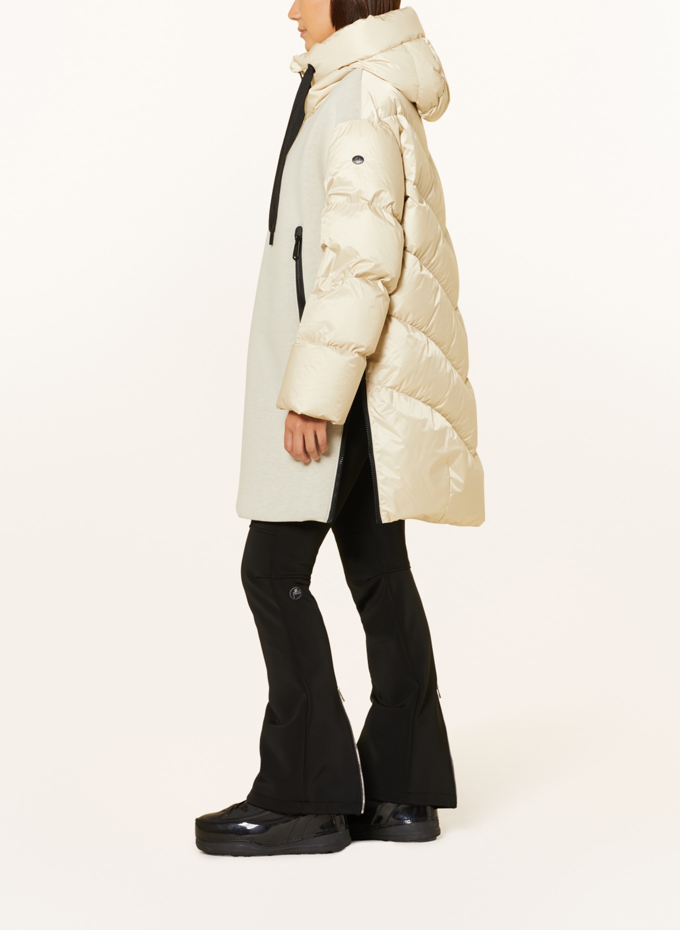GOLDBERGH Down jacket CAIN in a material mix, Color: CREAM (Image 4)