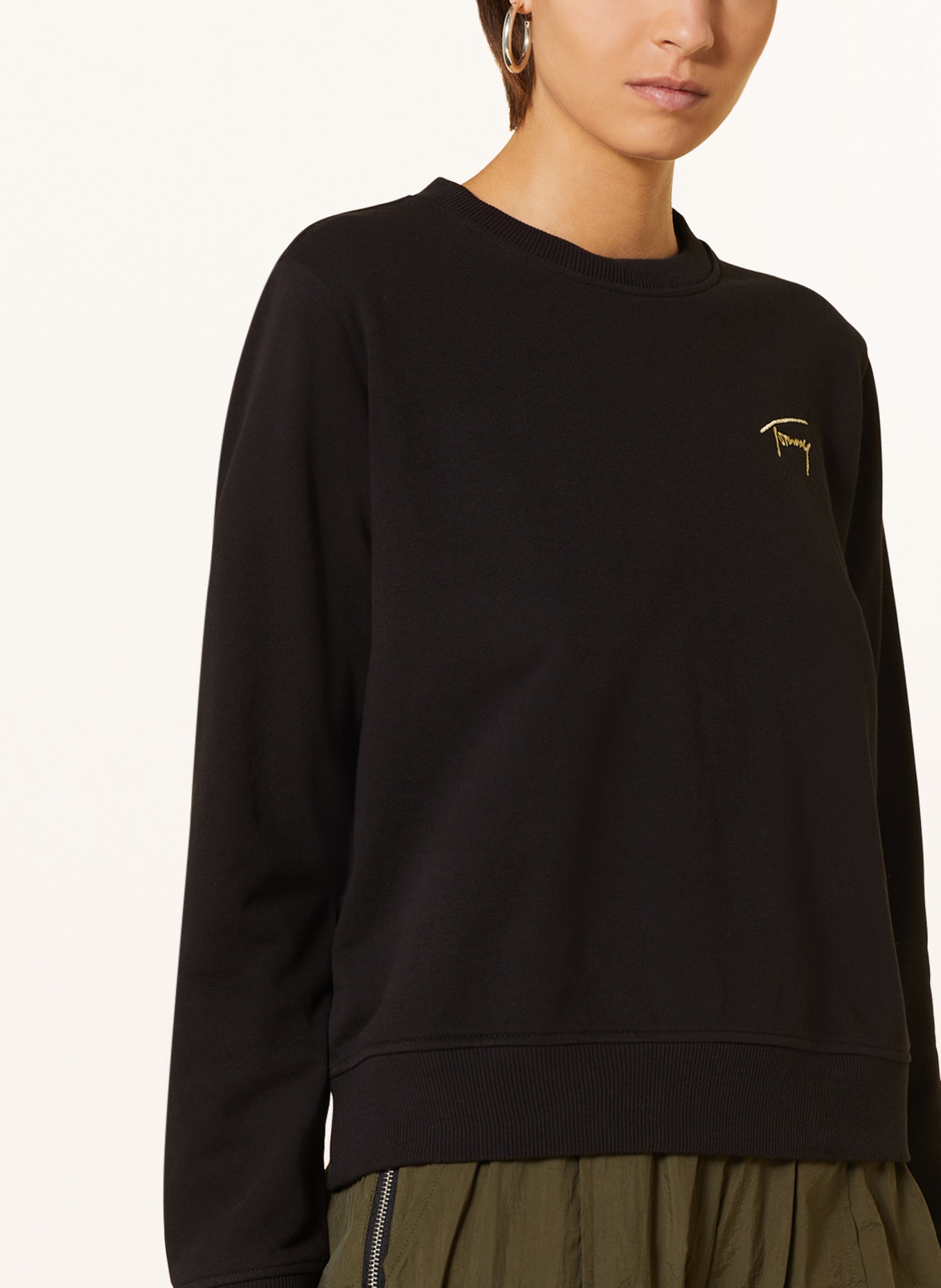 TOMMY JEANS Sweatshirt, Color: BLACK (Image 4)