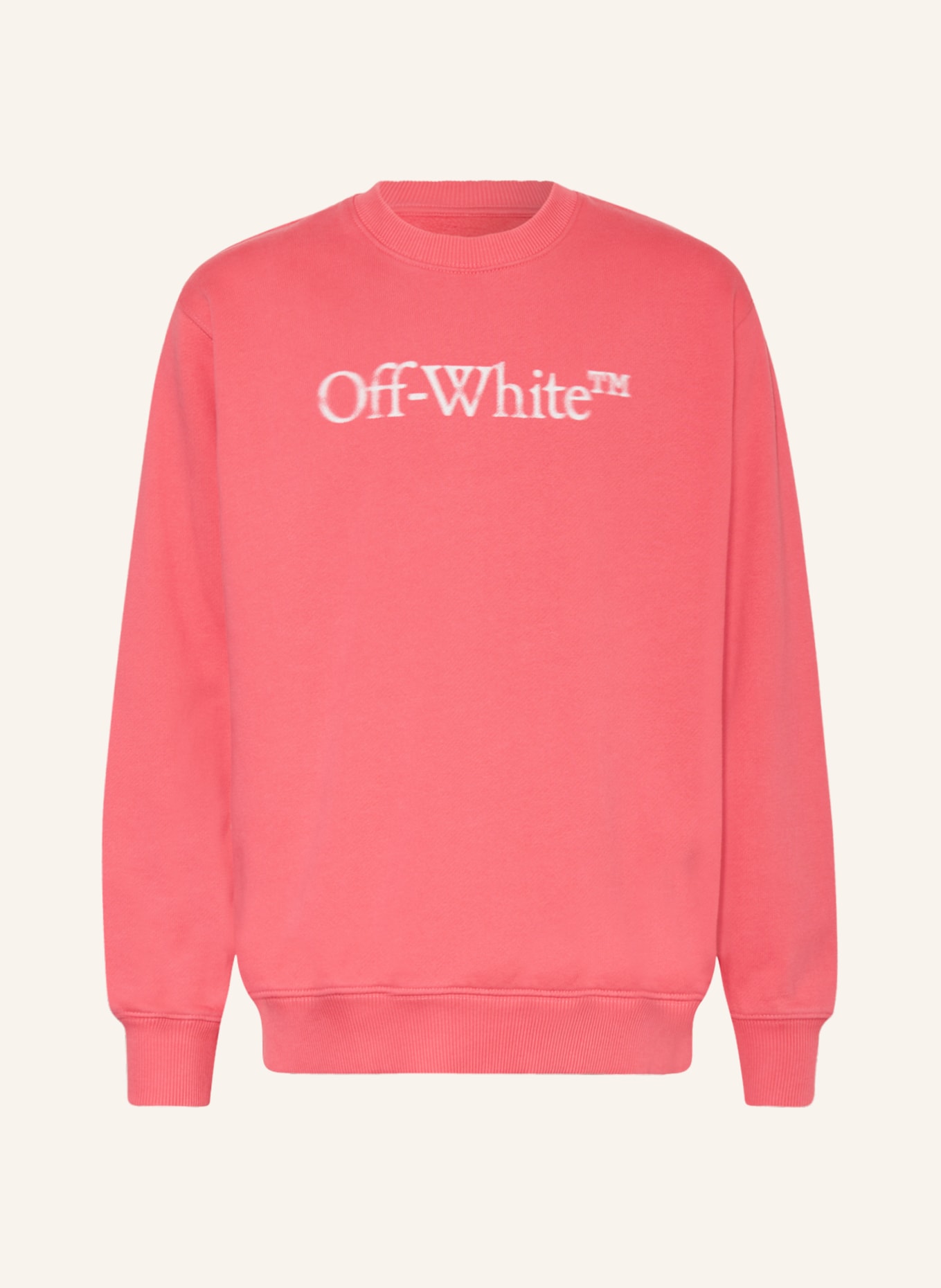 Off-White Sweatshirt, Farbe: ROSA/ WEISS (Bild 1)