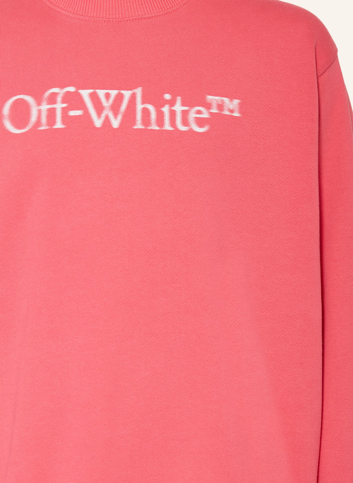 Off-White Sweatshirt, Farbe: ROSA/ WEISS (Bild 3)