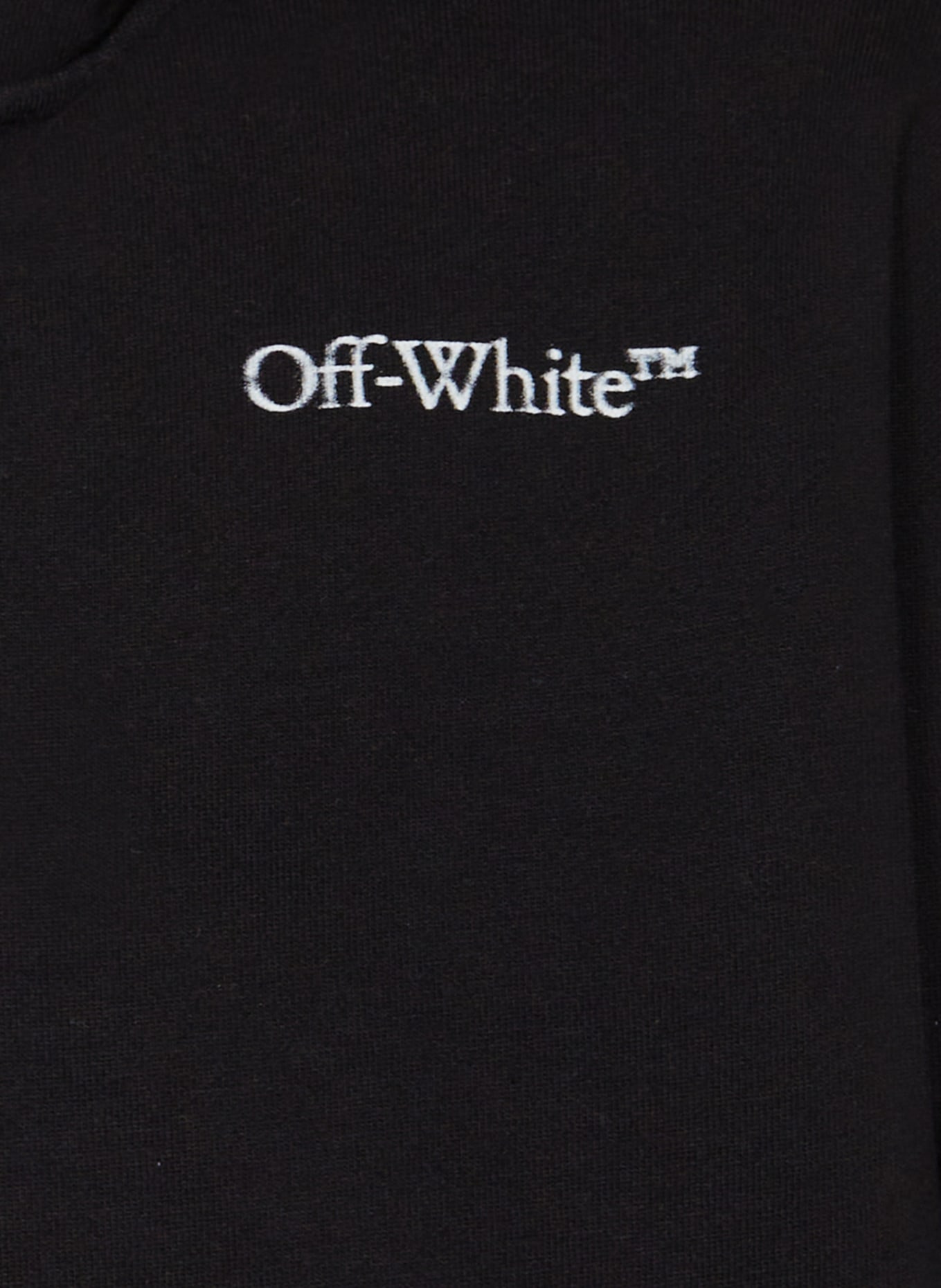 Off-White Mikinová bunda, Barva: ČERNÁ (Obrázek 3)