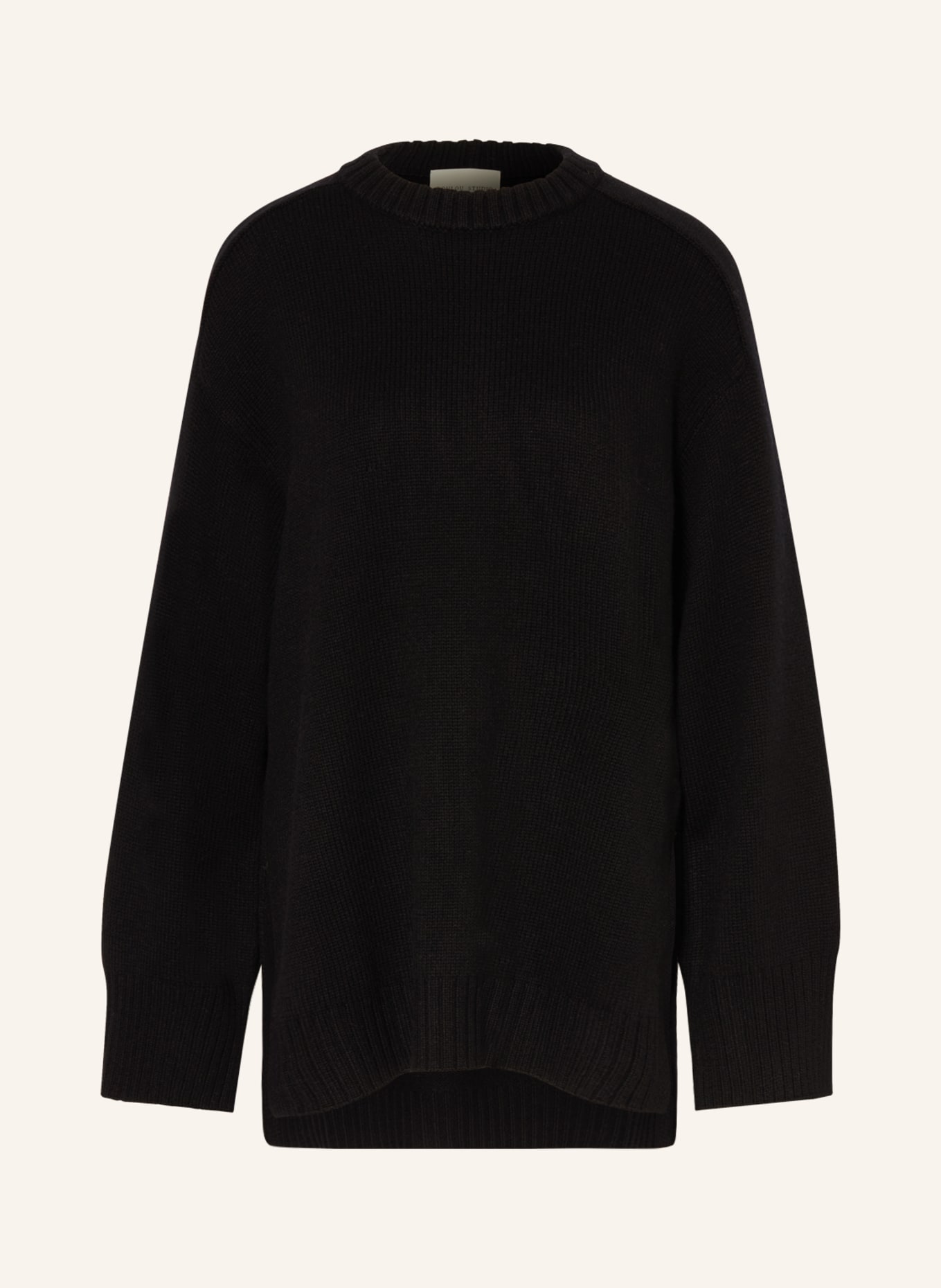 LOULOU STUDIO Sweater SAFI, Color: BLACK (Image 1)