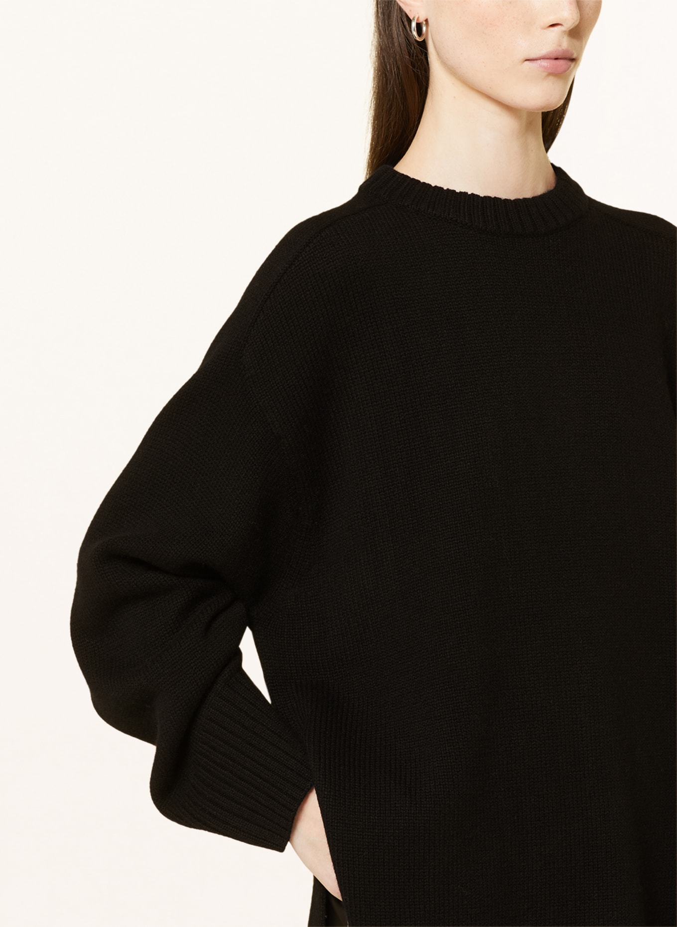 LOULOU STUDIO Sweater SAFI, Color: BLACK (Image 4)