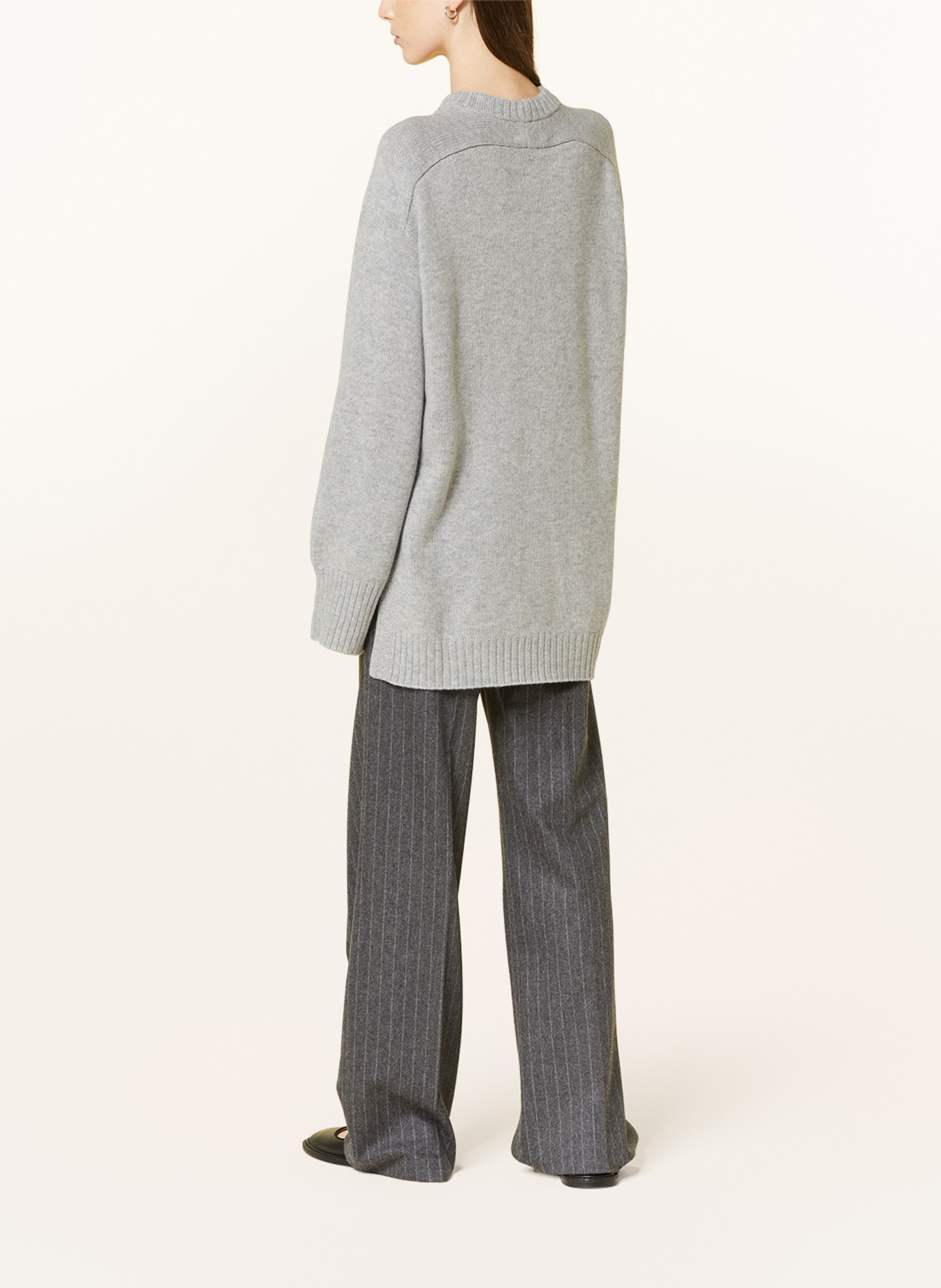 LOULOU DE SAISON Sweter SAFI: JASNOCZARY