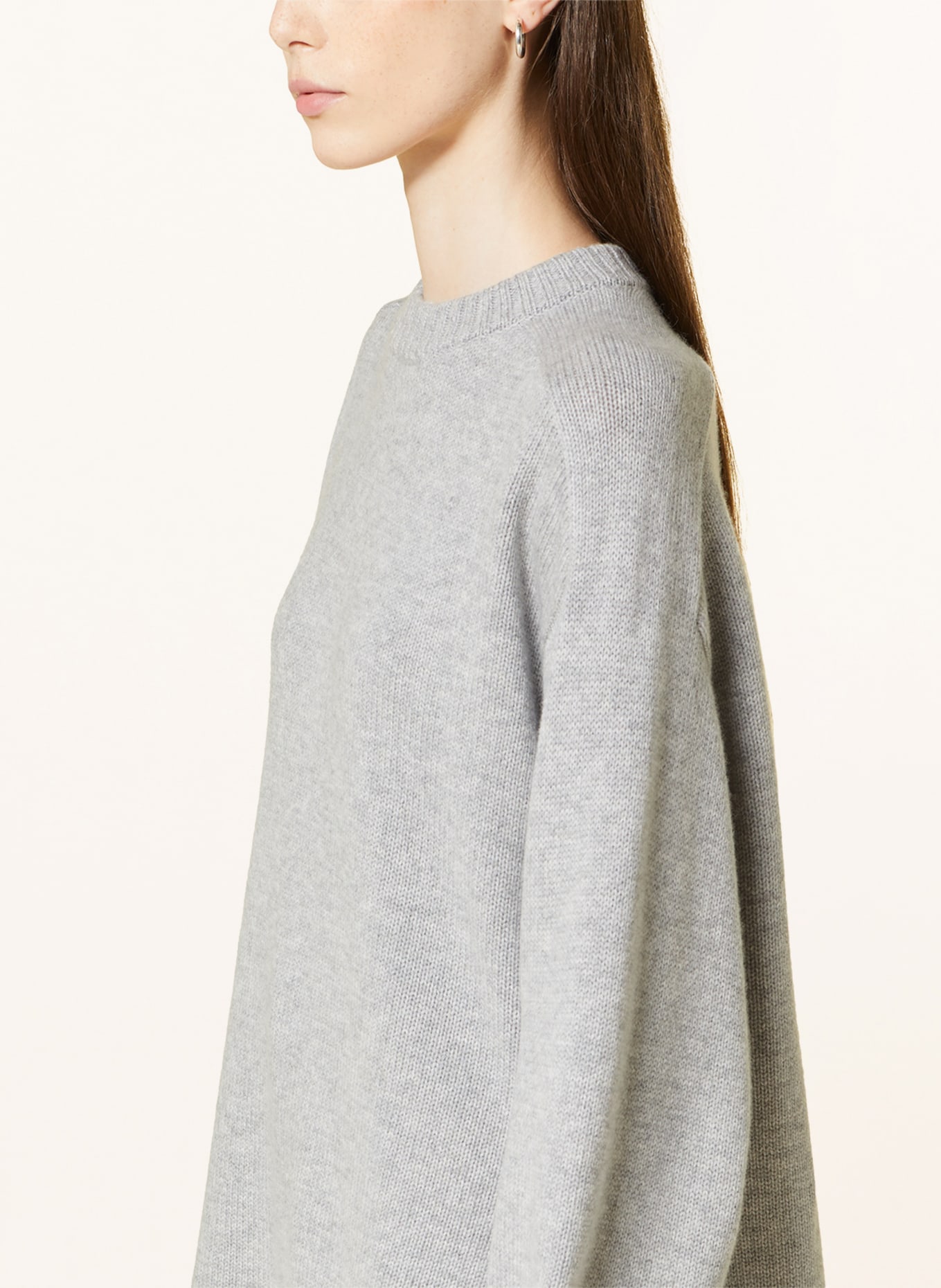 LOULOU DE SAISON Sweter SAFI: JASNOCZARY