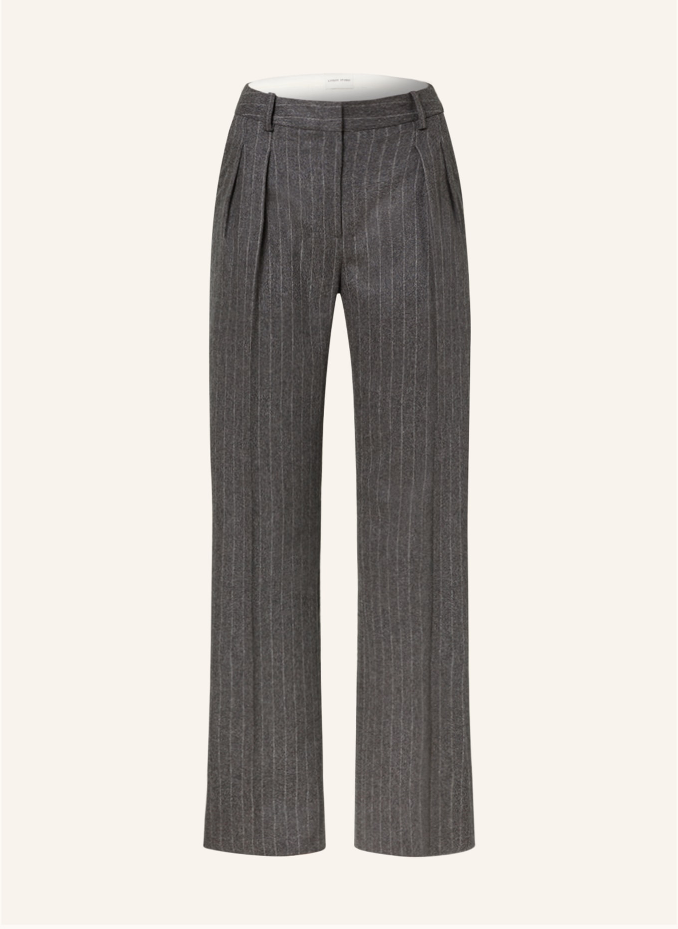 LOULOU STUDIO Trousers AMOYA, Color: DARK GRAY/ GRAY (Image 1)