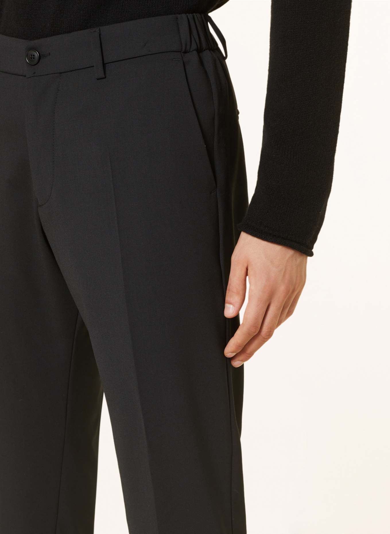 DRYKORN Trousers AJEND extra slim fit, Color: BLACK (Image 5)
