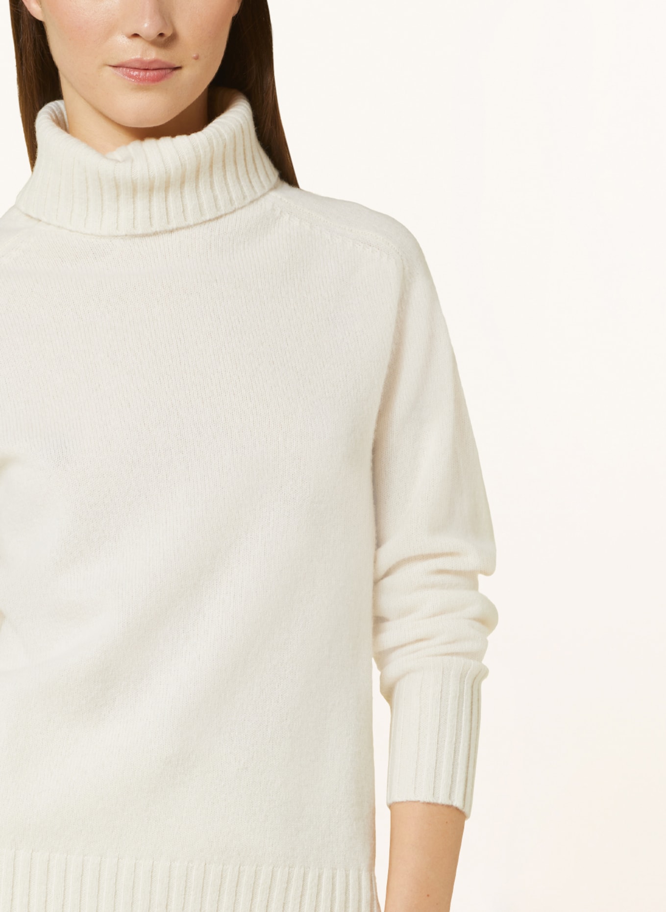 FYNCH-HATTON Turtleneck sweater, Color: WHITE (Image 4)