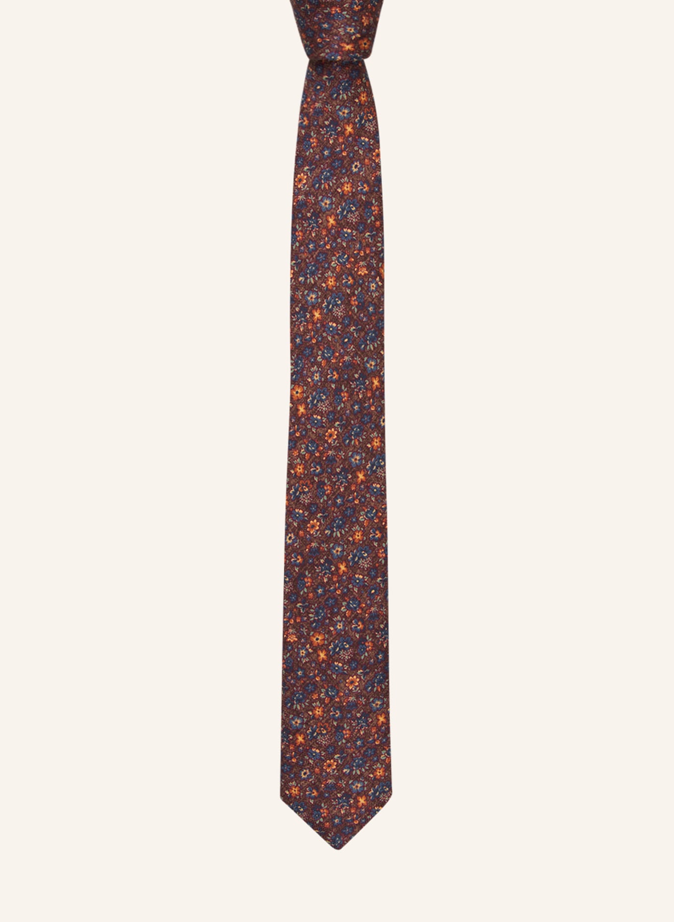PAUL Krawatte, Farbe: BRAUN/ BLAU/ ORANGE (Bild 2)