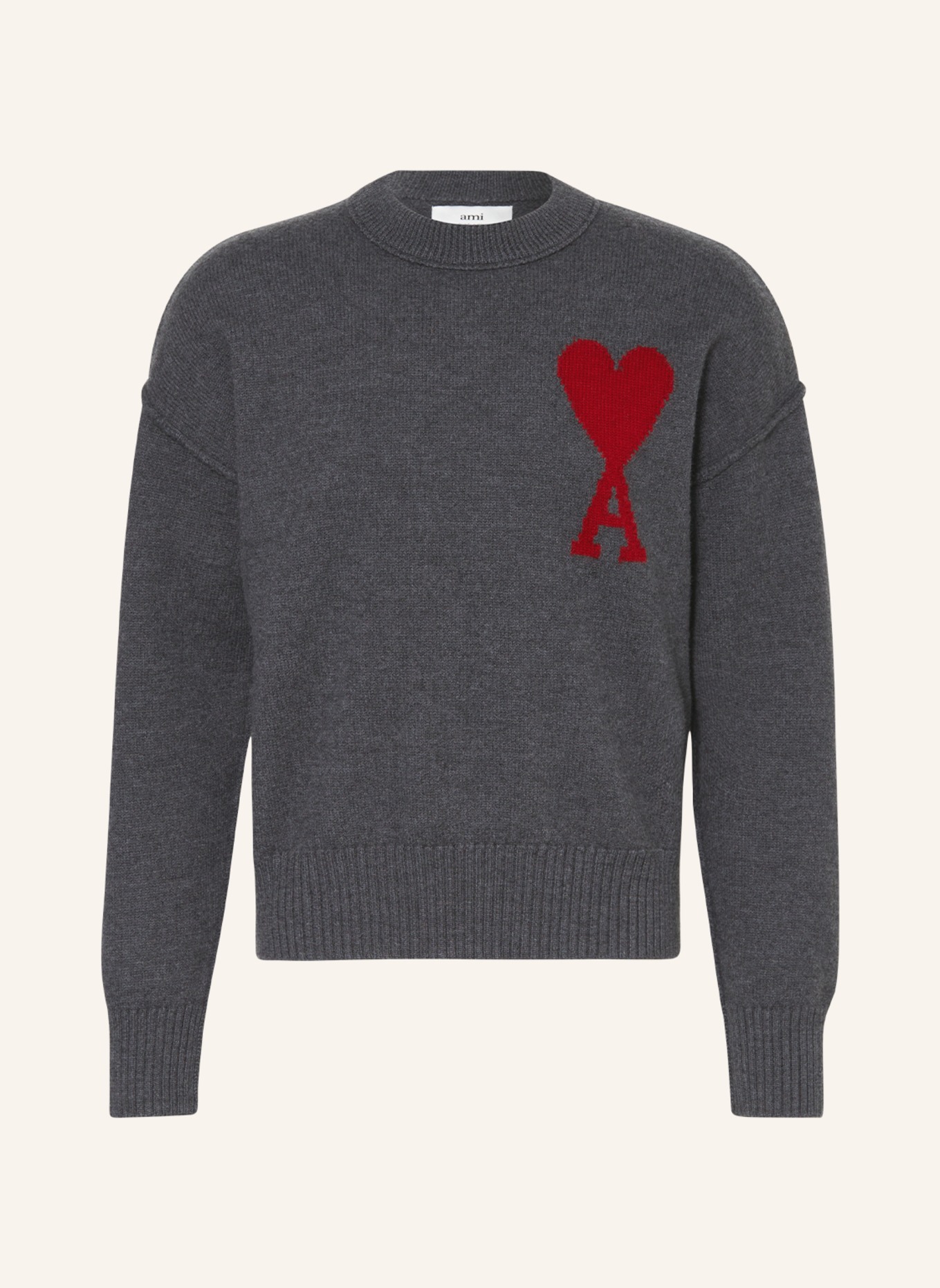 AMI PARIS Sweater, Color: DARK GRAY (Image 1)