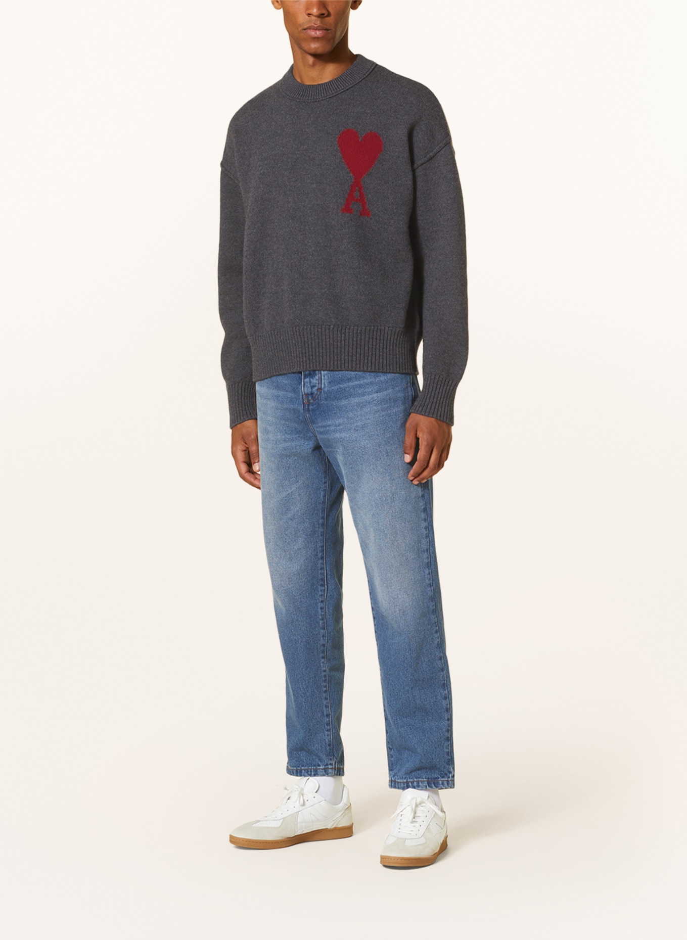 AMI PARIS Sweater, Color: DARK GRAY (Image 2)