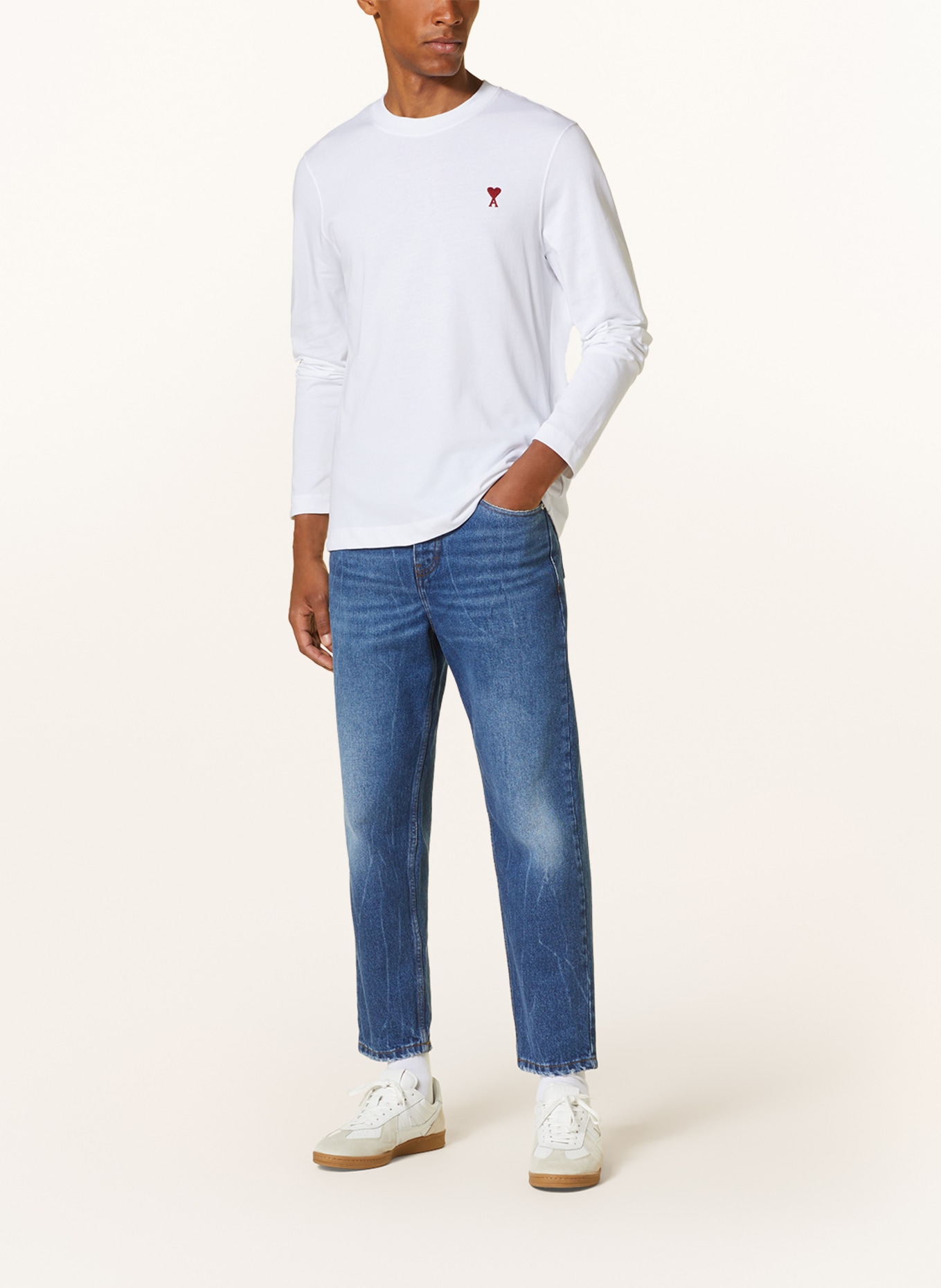 AMI PARIS Long sleeve shirt, Color: WHITE (Image 2)