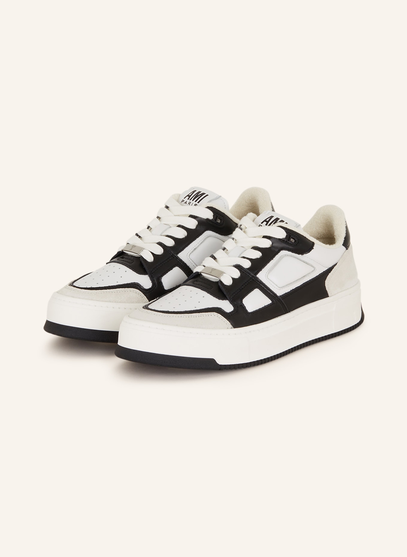 AMI PARIS Sneakers NEW ARCADE, Color: BLACK/ WHITE (Image 1)