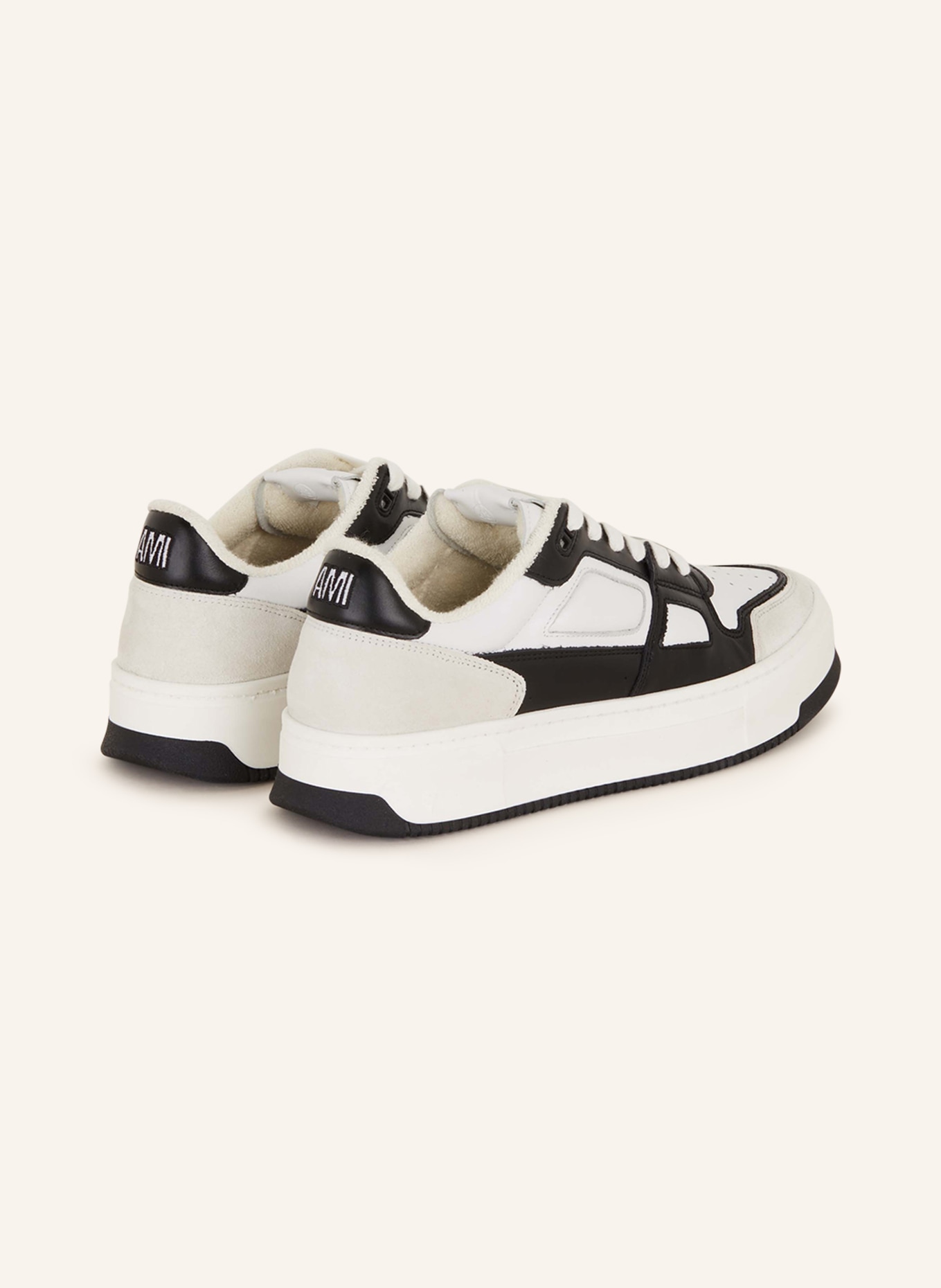 AMI PARIS Sneakers NEW ARCADE, Color: BLACK/ WHITE (Image 2)