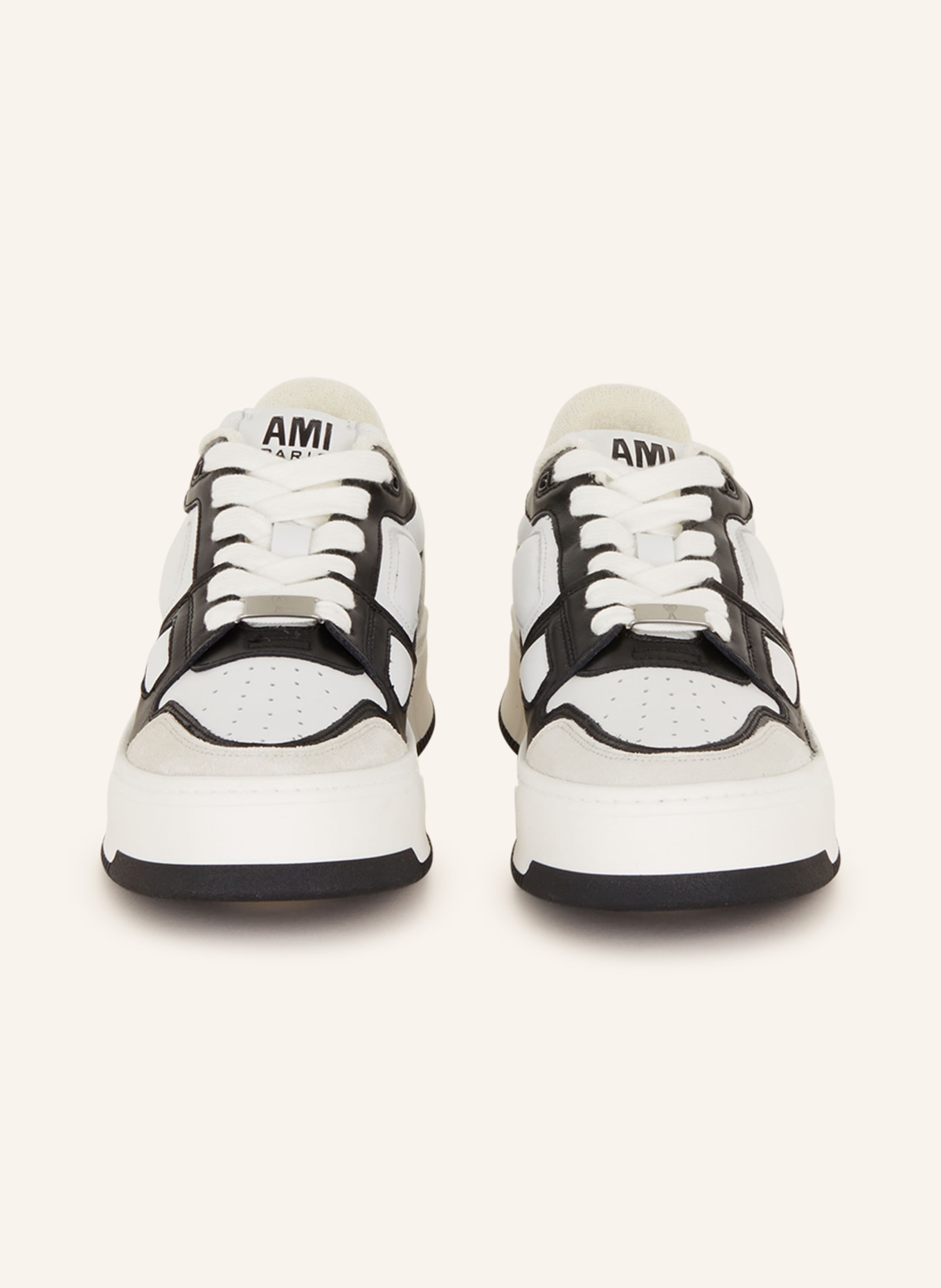 AMI PARIS Sneakers NEW ARCADE, Color: BLACK/ WHITE (Image 3)