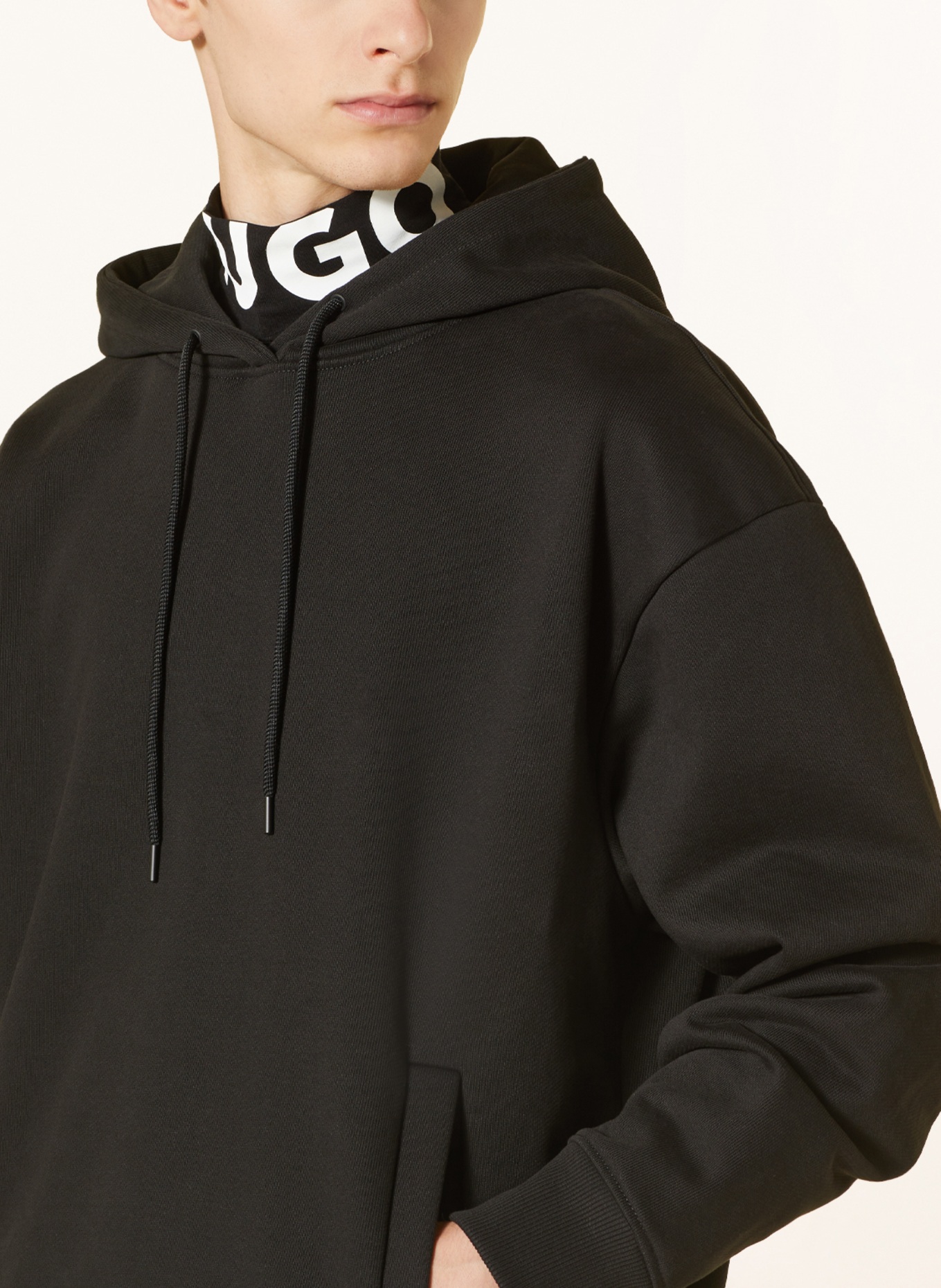 Hugo discount black hoodie