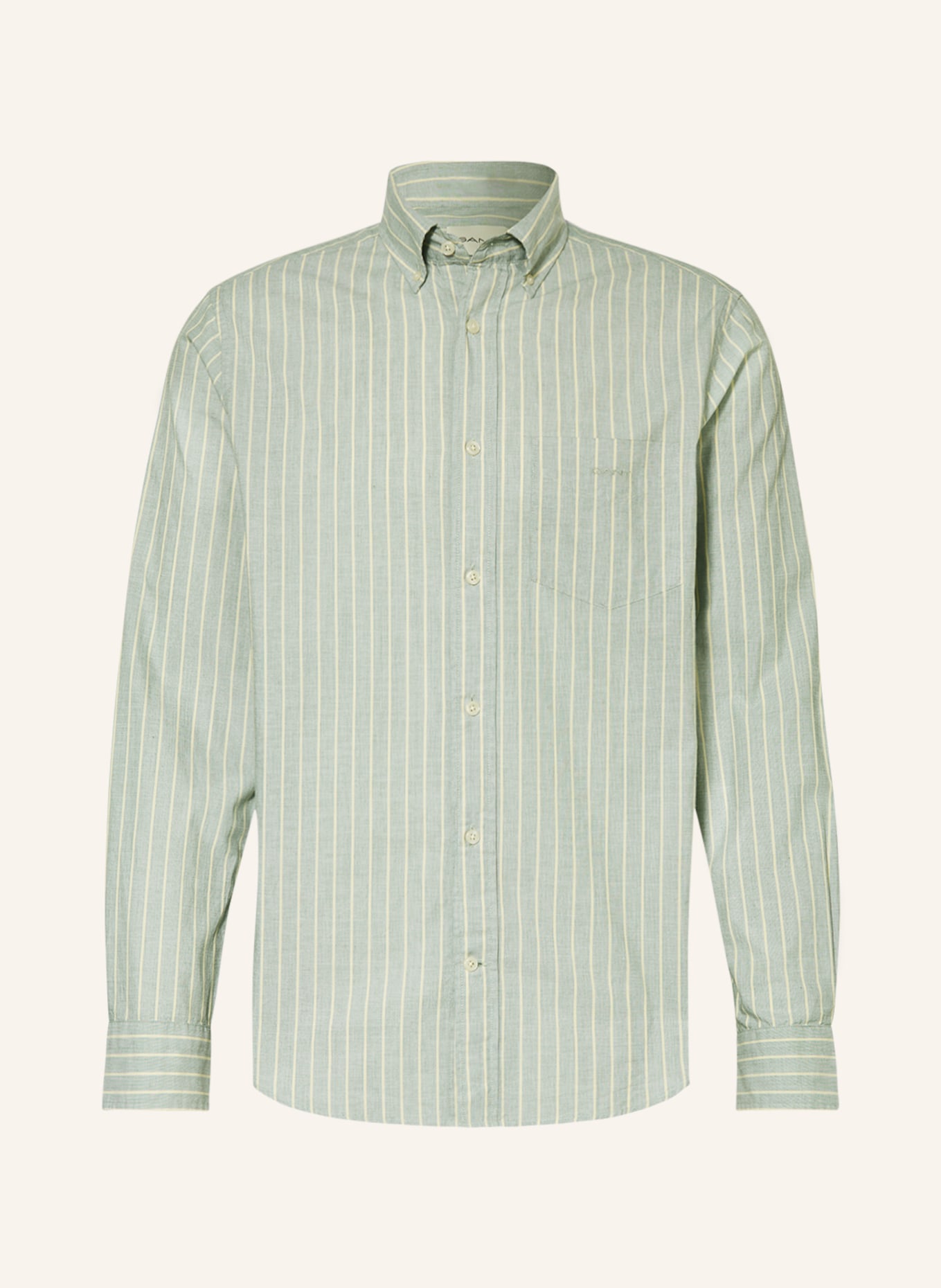 GANT Shirt regular fit, Color: LIGHT GREEN (Image 1)