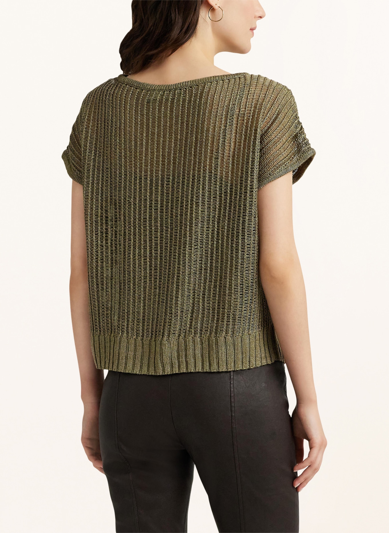 LAUREN RALPH LAUREN Knit shirt, Color: OLIVE (Image 3)