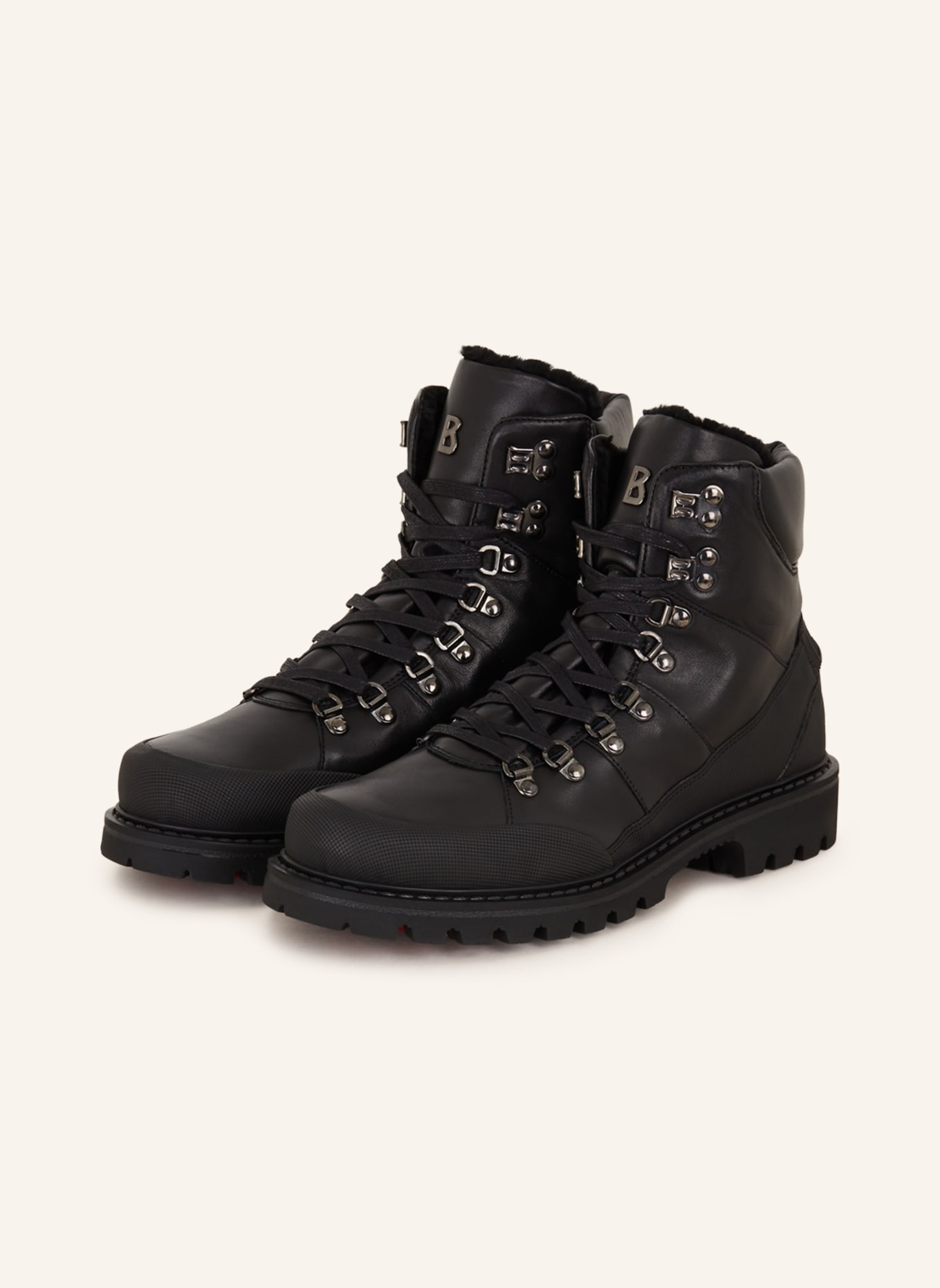 BOGNER Lace-up boots HELSINKI 15, Color: BLACK (Image 1)