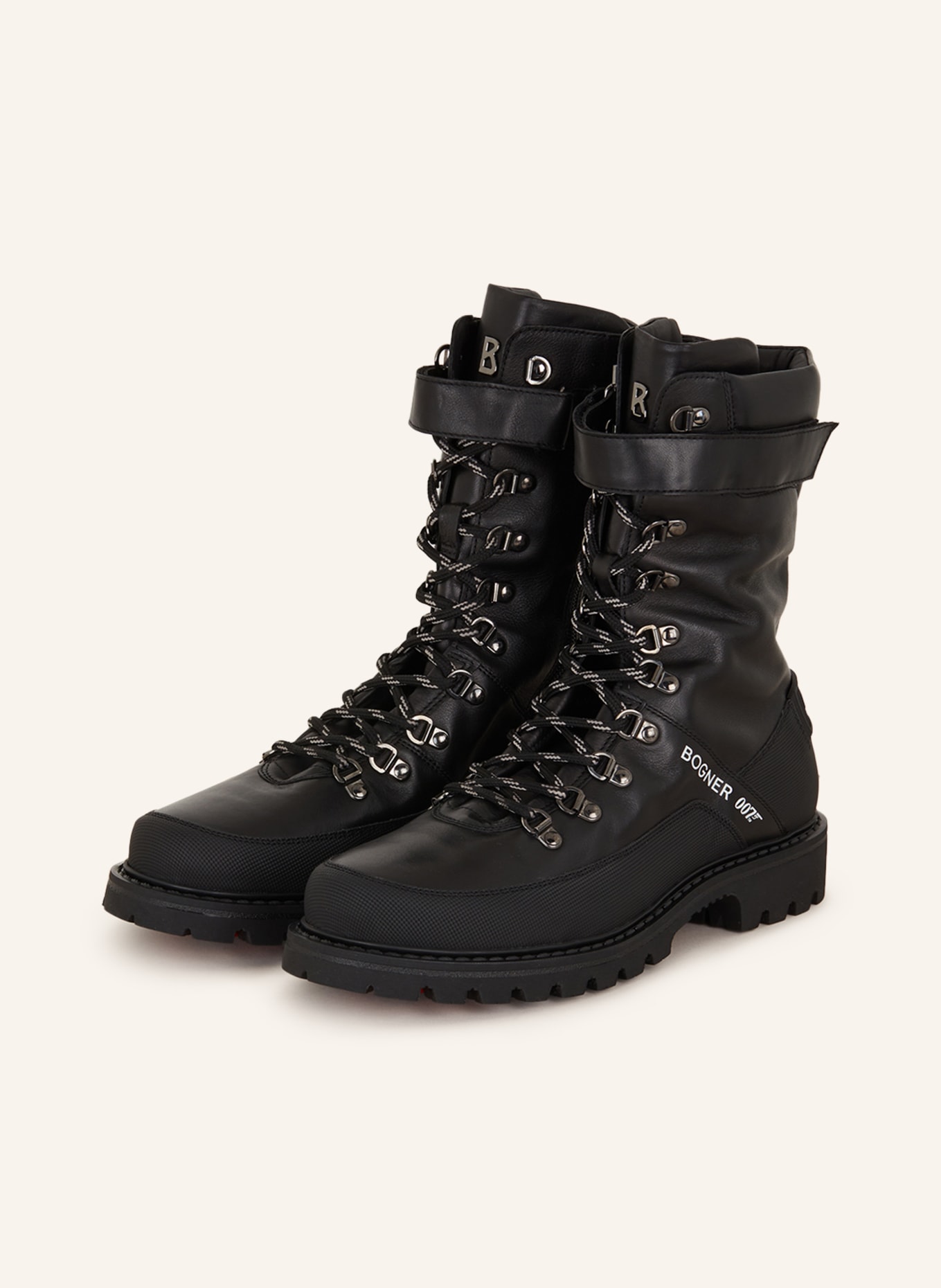 BOGNER Lace-up boots HELSINKI, Color: BLACK (Image 1)