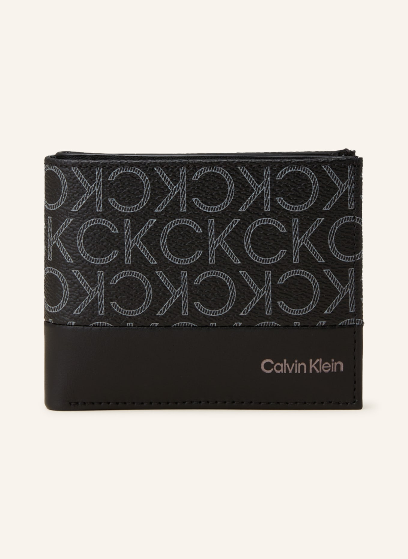 Calvin Klein Portfel, Kolor: CZARNY/ BIAŁY (Obrazek 1)