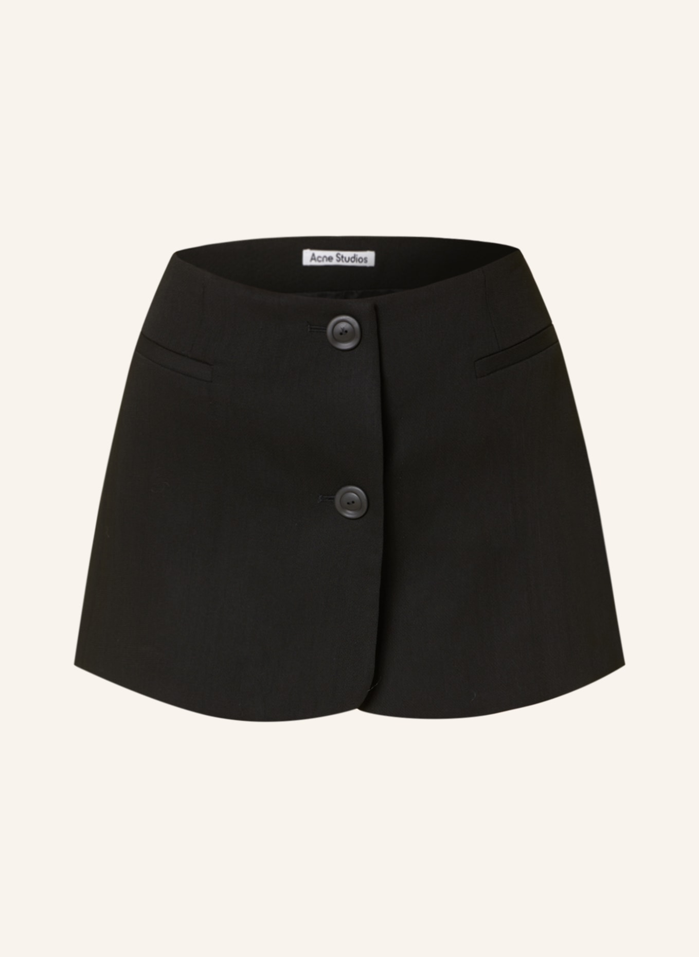 Acne Studios Skirt, Color: BLACK (Image 1)