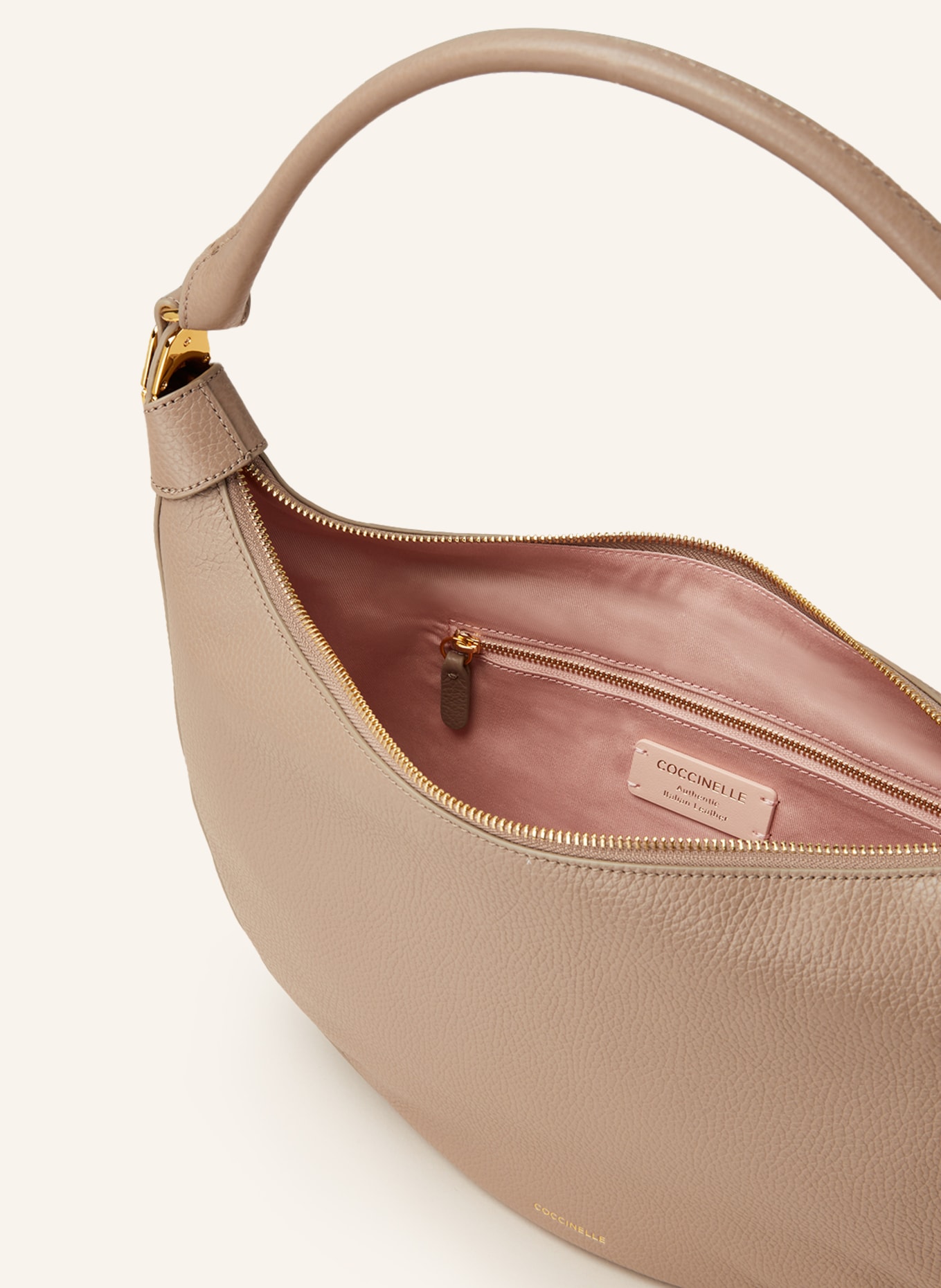COCCINELLE Hobo bag, Color: TAUPE (Image 3)
