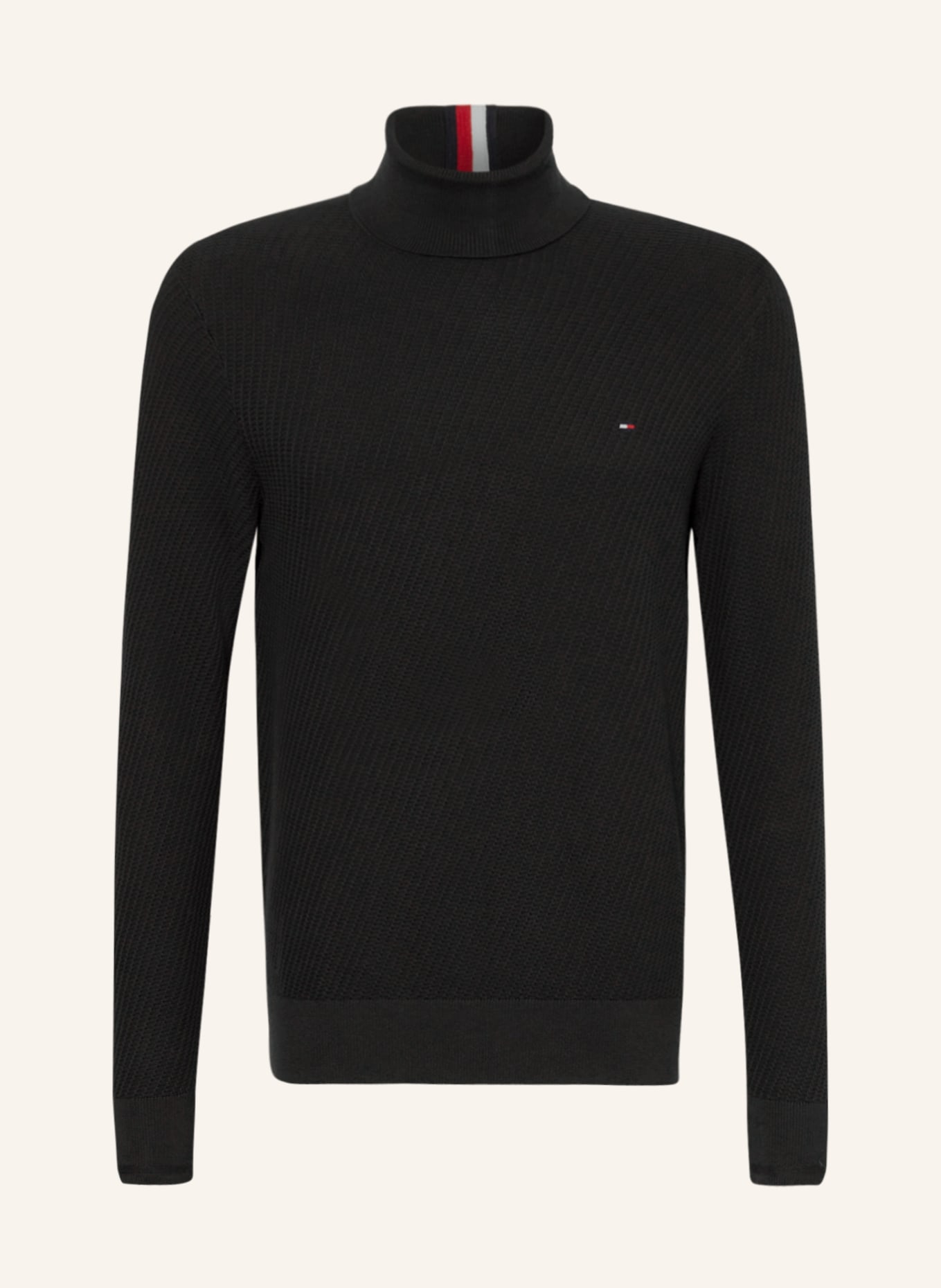 TOMMY HILFIGER Turtleneck sweater, Color: BLACK (Image 1)