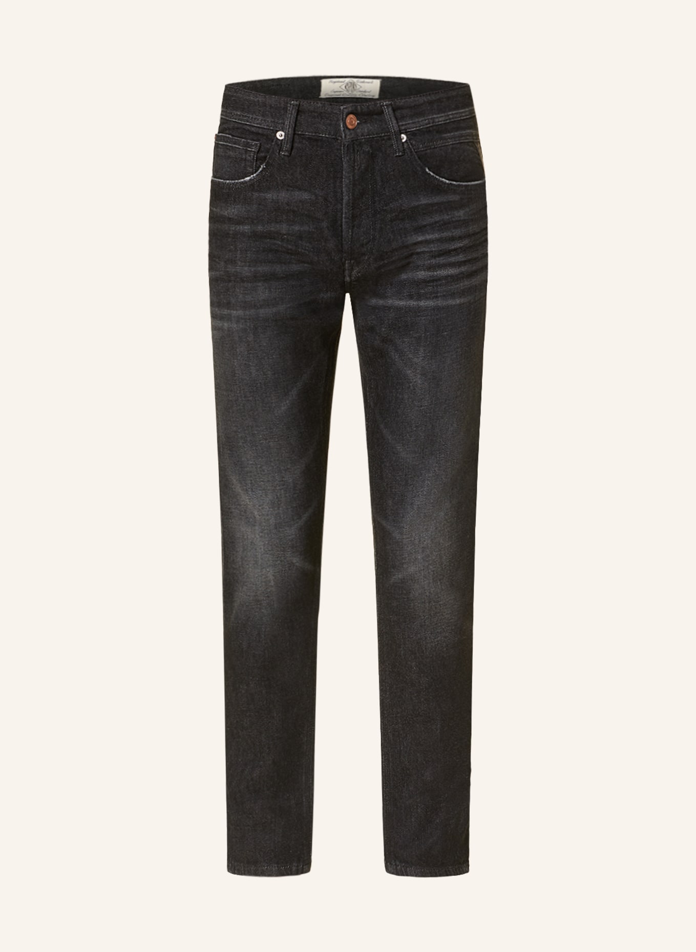 REPLAY Jeans WILLBI Regular Slim Fit, Farbe: 099 BLACK DELAVÈ (Bild 1)